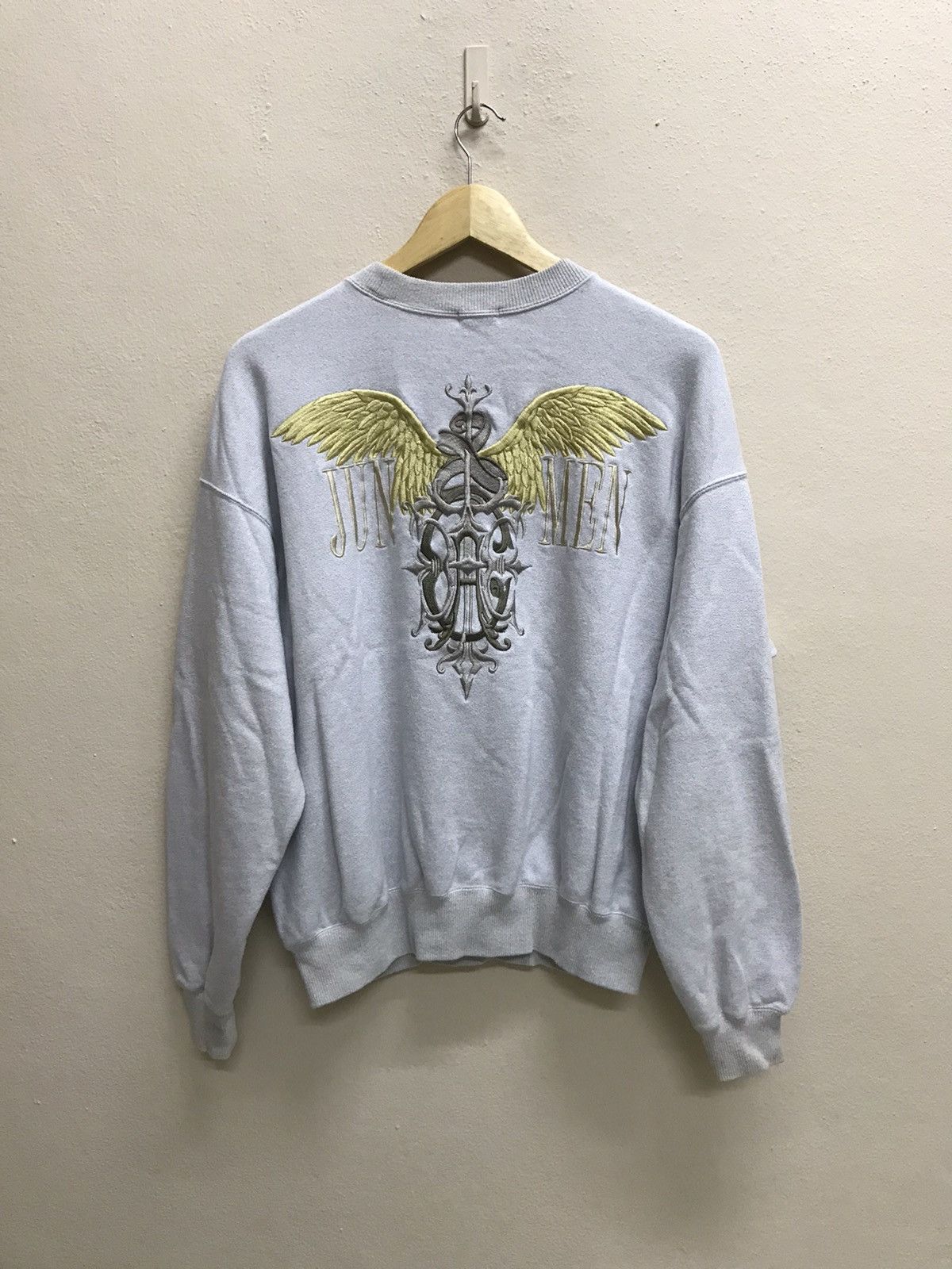 JUN MEN VINTAGE 90s JUN MEN BAGGY SWEATSHIRT Size US L / EU 52-54 / 3 - 7 Thumbnail