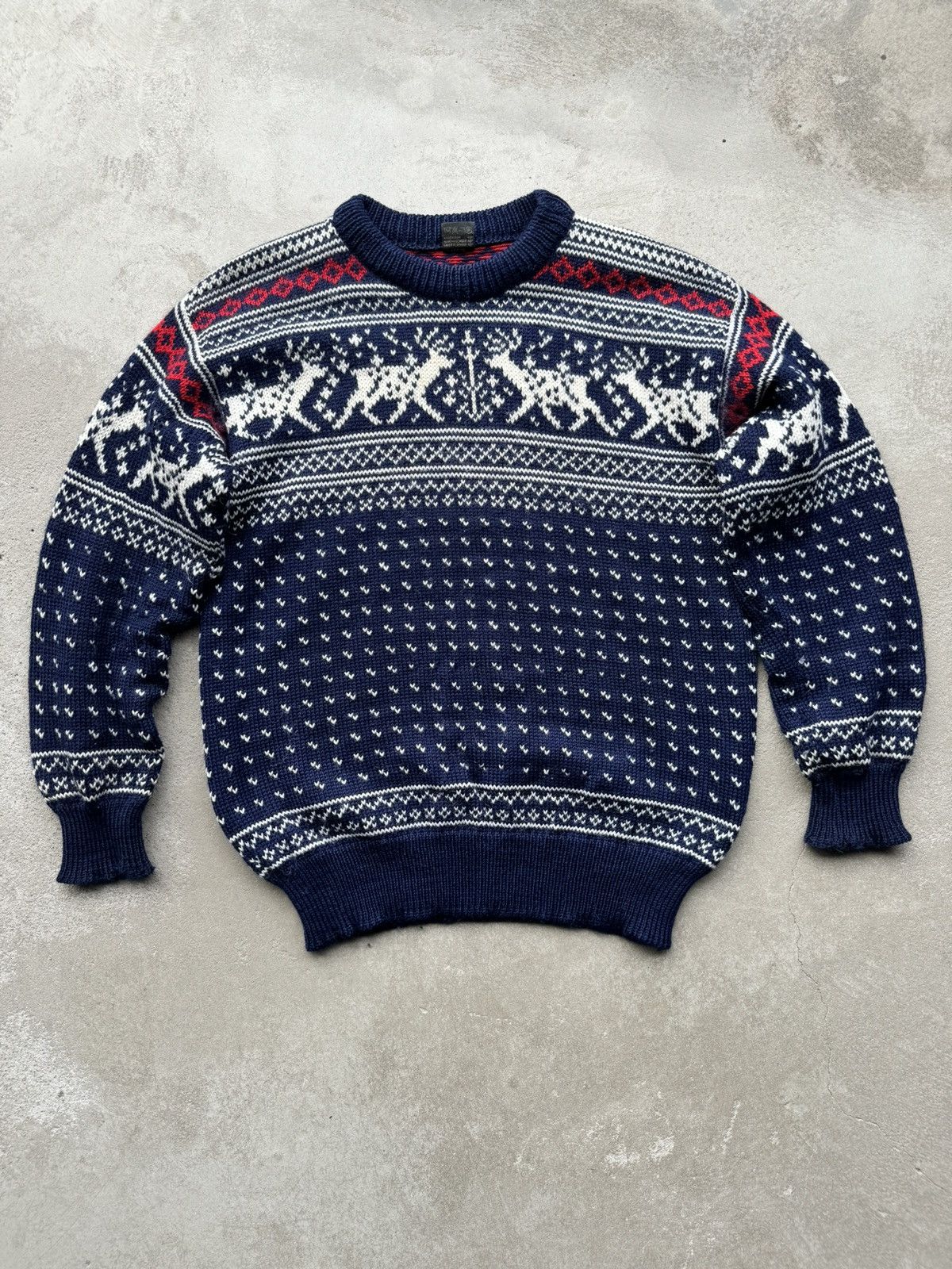 Vintage Dale Of Norway Wool Knitwear Sweater