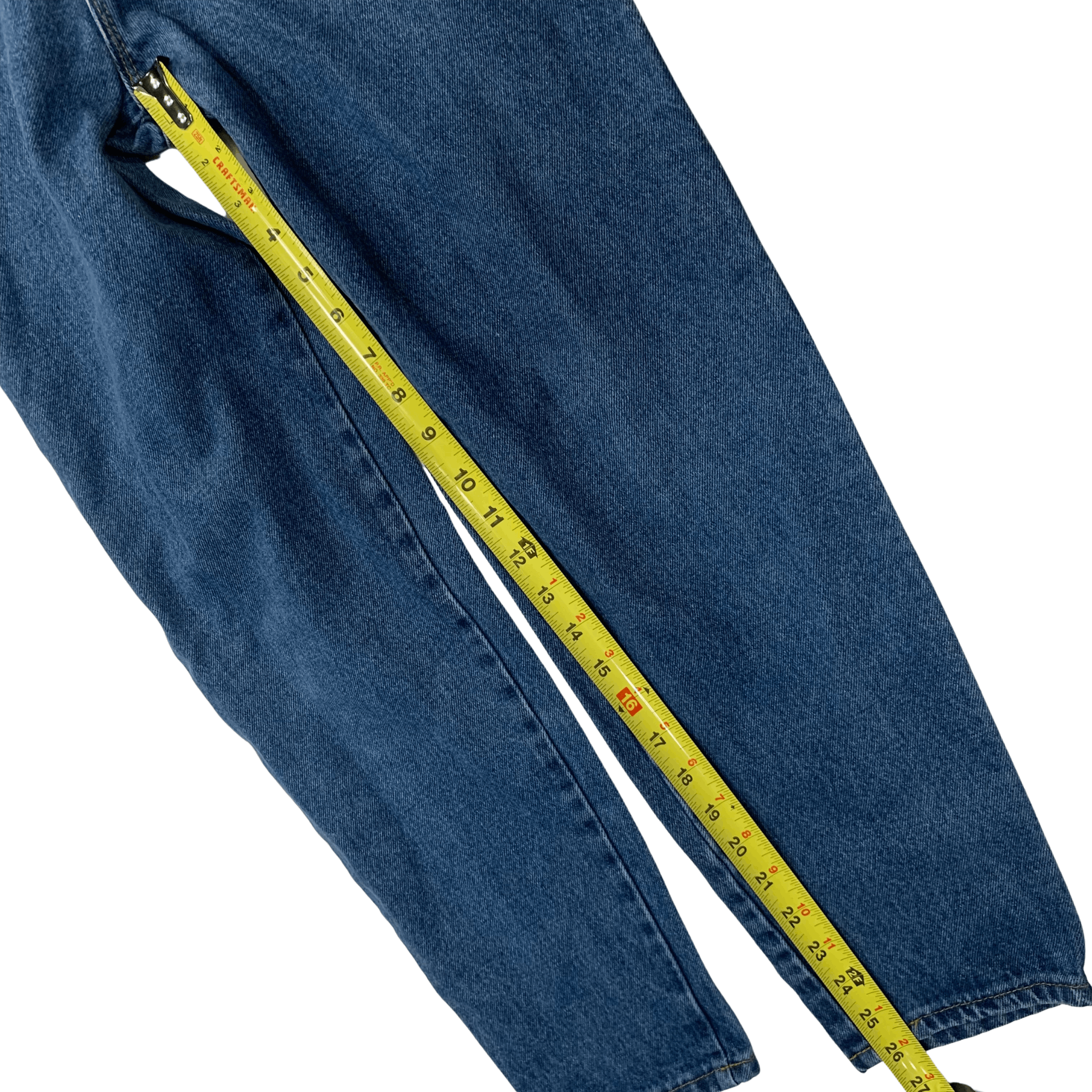 Vintage Vintage High Rise Taper Leg Mom Jeans | 24" Petite | Chic Size 24" / US 00 / IT 34 - 6 Thumbnail