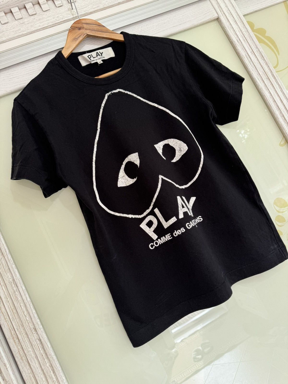 Comme des Garcons Comme des Garcons Big Logo Black T-shirt Size US M / EU 48-50 / 2 - 4 Thumbnail