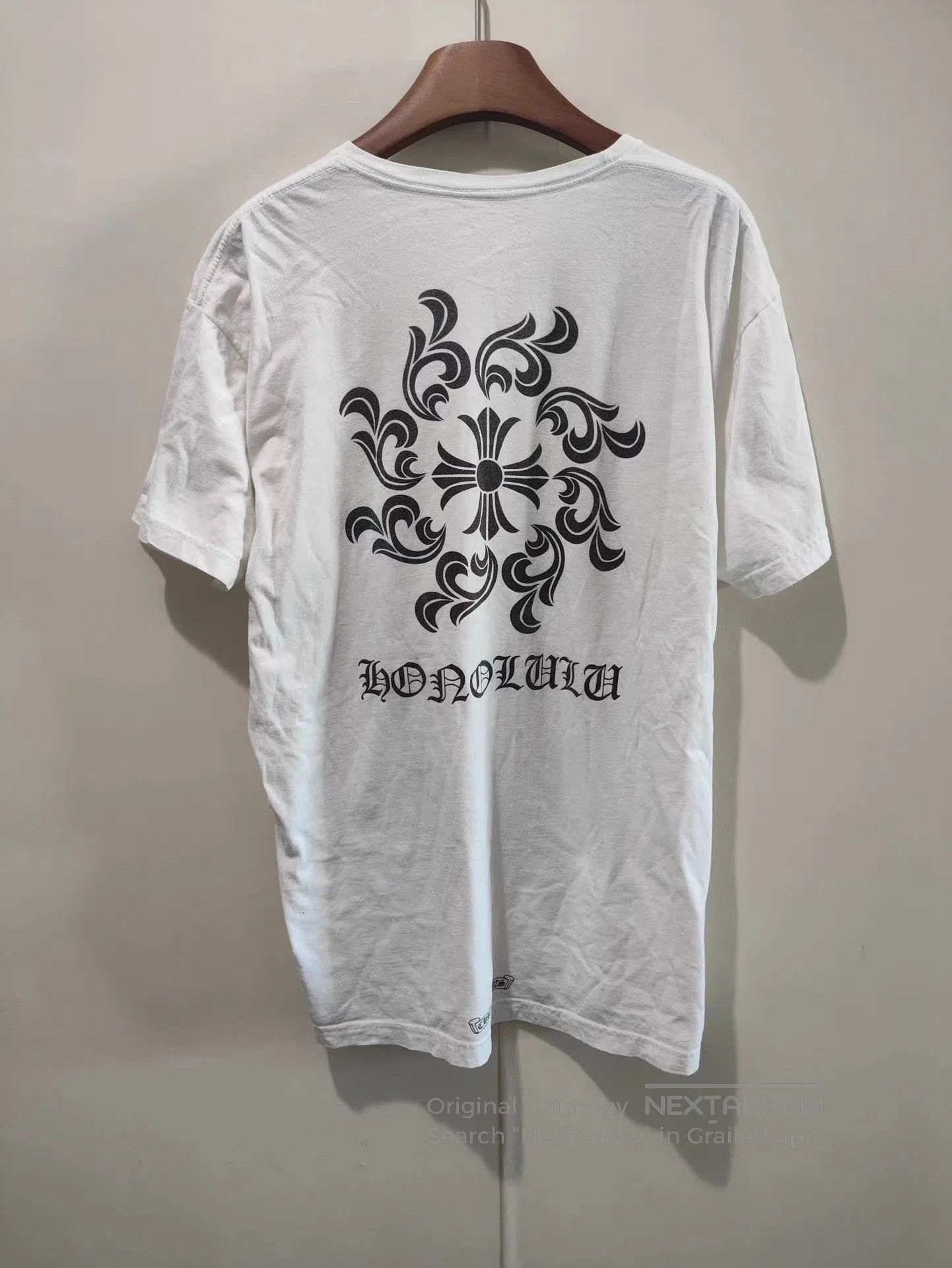 Chrome Hearts White Short Sleeve T-Shirt with Pocket Design. Size US XL / EU 56 / 4 - 2 Thumbnail