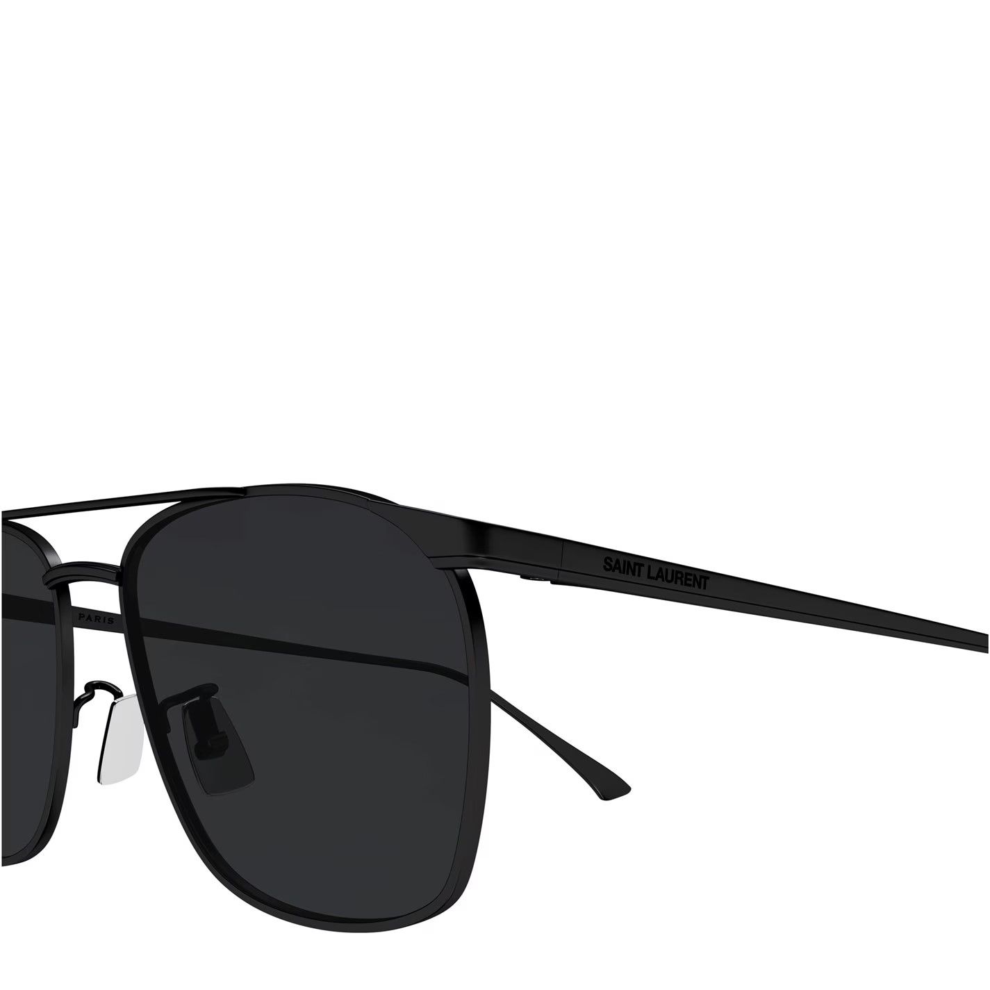 Saint Laurent Paris o1g2r1mq0426 Size: OS / Aviator Sunglasses in Black Size ONE SIZE - 4 Thumbnail