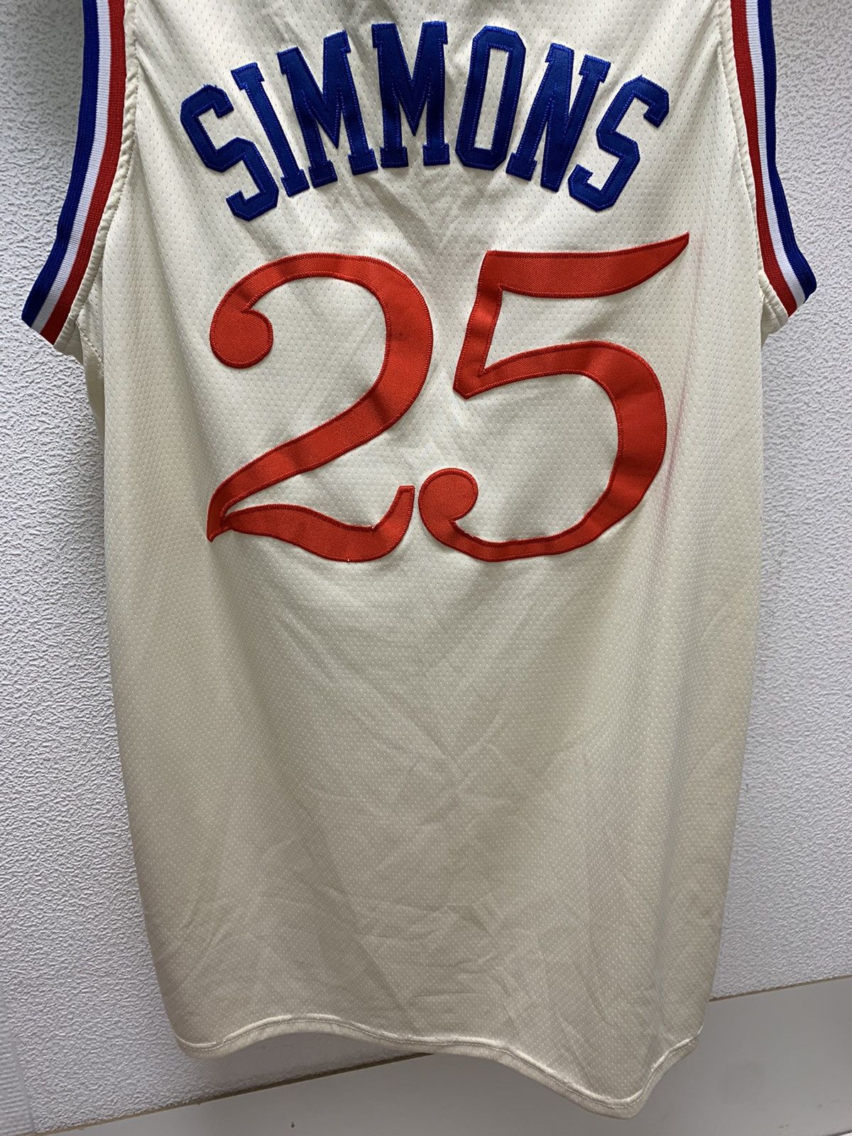 NBA Philadelphia Sixers 76 Simmons 25 NBA jersey 54 size L-Xl Size US XL / EU 56 / 4 - 9 Thumbnail
