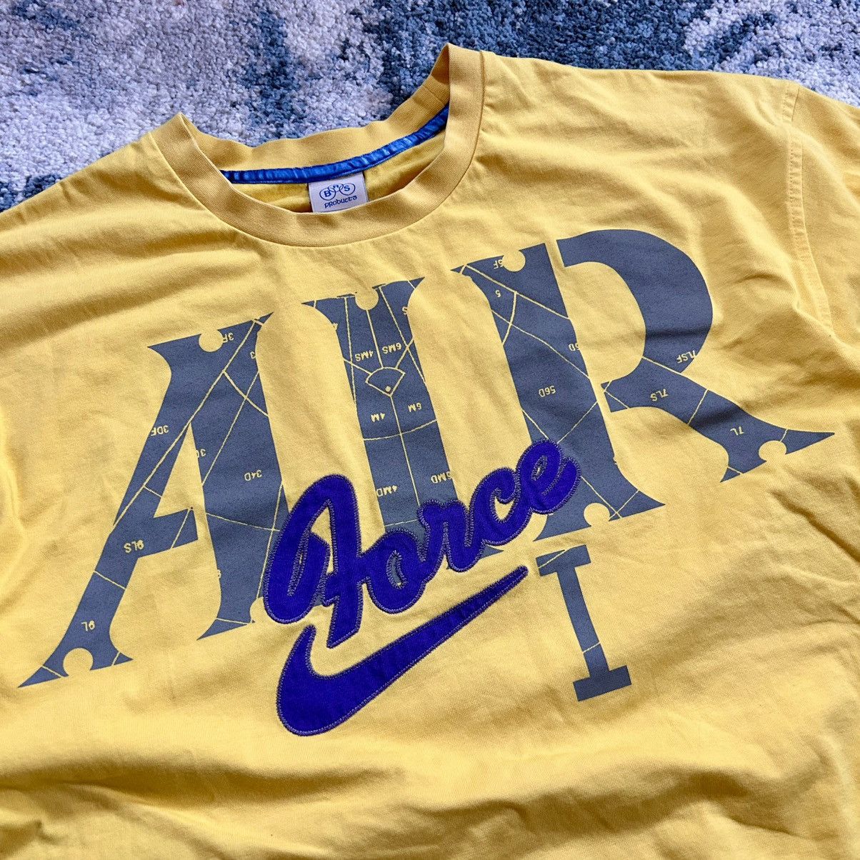 Nike OVERSiZED BLUE RiBBON SPORTS NSW AiR FORCE 1 ‘07 TEE BRS AF1 Size US L / EU 52-54 / 3 - 3 Thumbnail
