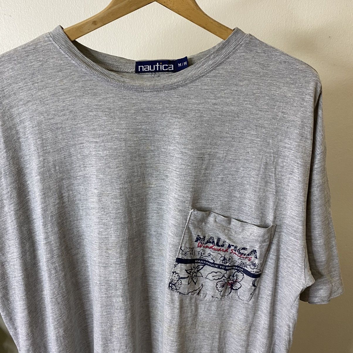 Nautica Vintage 2000s Nautica Windward Sailing T Shirt Size US XL / EU 56 / 4 - 8 Thumbnail
