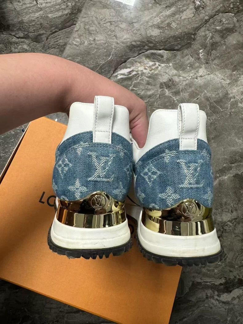 Other Louis Vuitton Blue runaway presbyopic sneakers Size US 5 / IT 35 - 3 Thumbnail