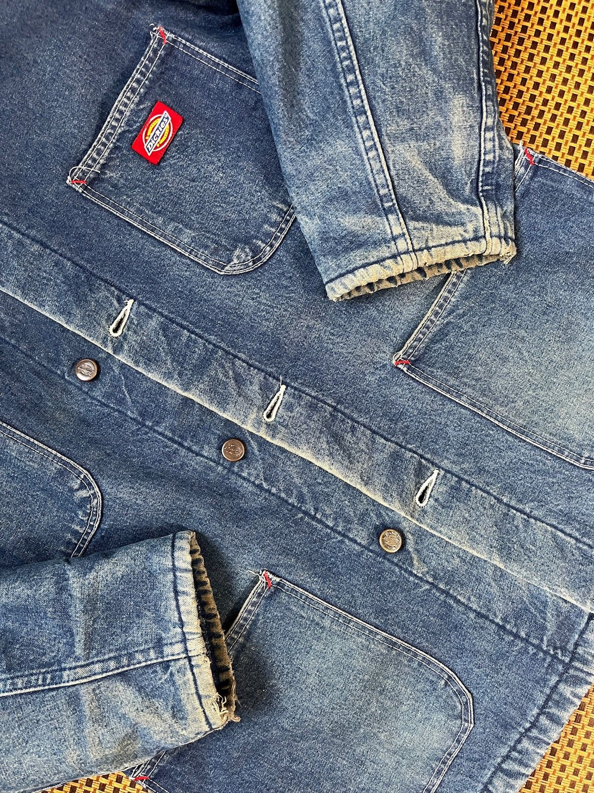 Dickies Vintage Dickies Blanket Lined Denim Chore Jacket Size US M / EU 48-50 / 2 - 6 Thumbnail