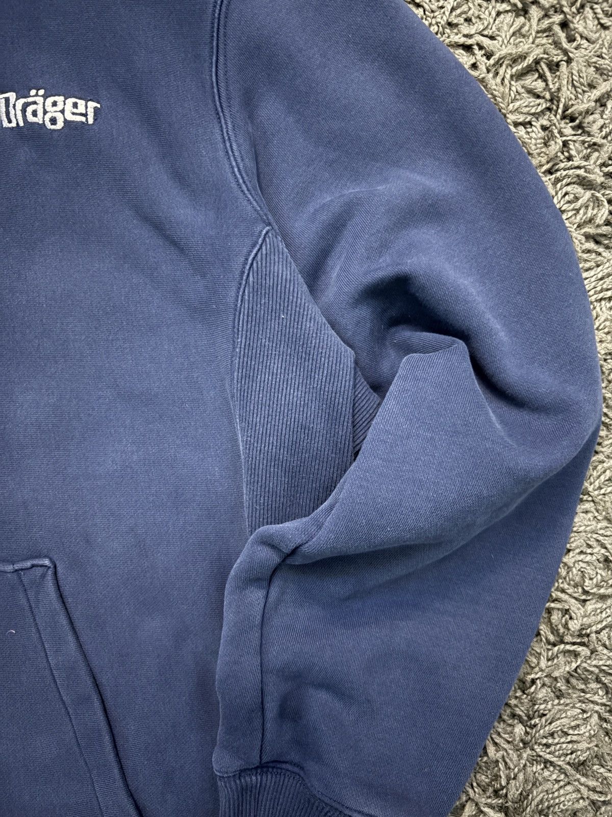 Other Vintage Dräger Logo Hoodie in Navy Size US XL / EU 56 / 4 - 5 Thumbnail