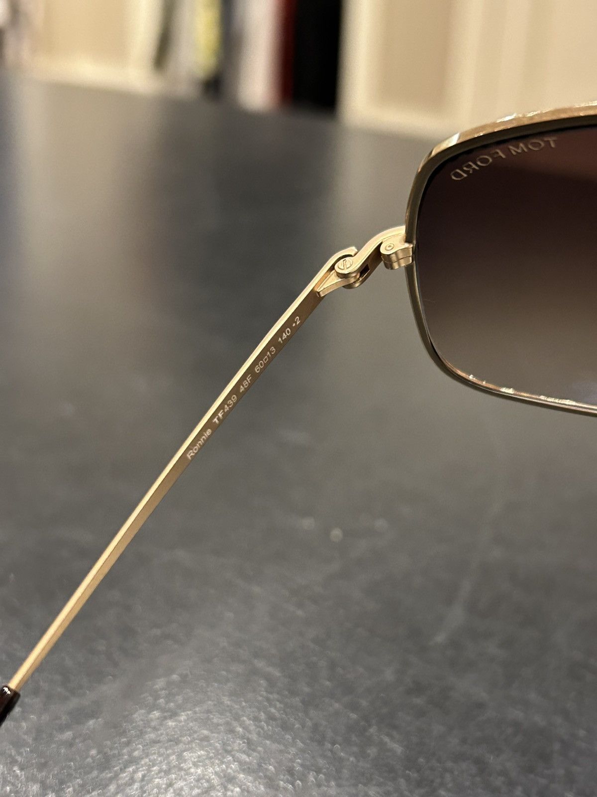 Tom Ford Tom Ford Ronnie Aviator Sunglasses Size ONE SIZE - 7 Thumbnail