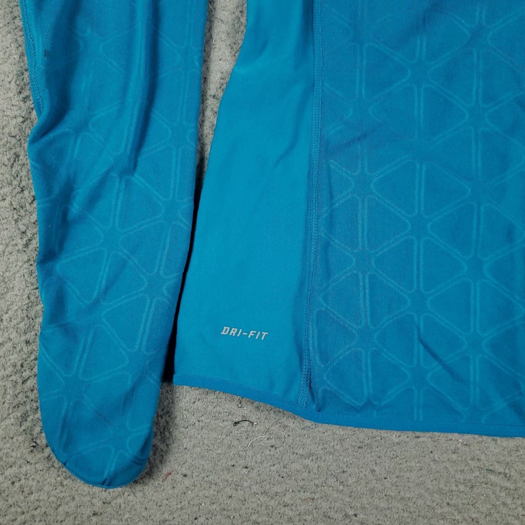 Nike Nike Women's Blue Fleece 1/4 Zip Pullover Sweater Size Small Active Running Size S / US 4 / IT 40 - 3 Thumbnail