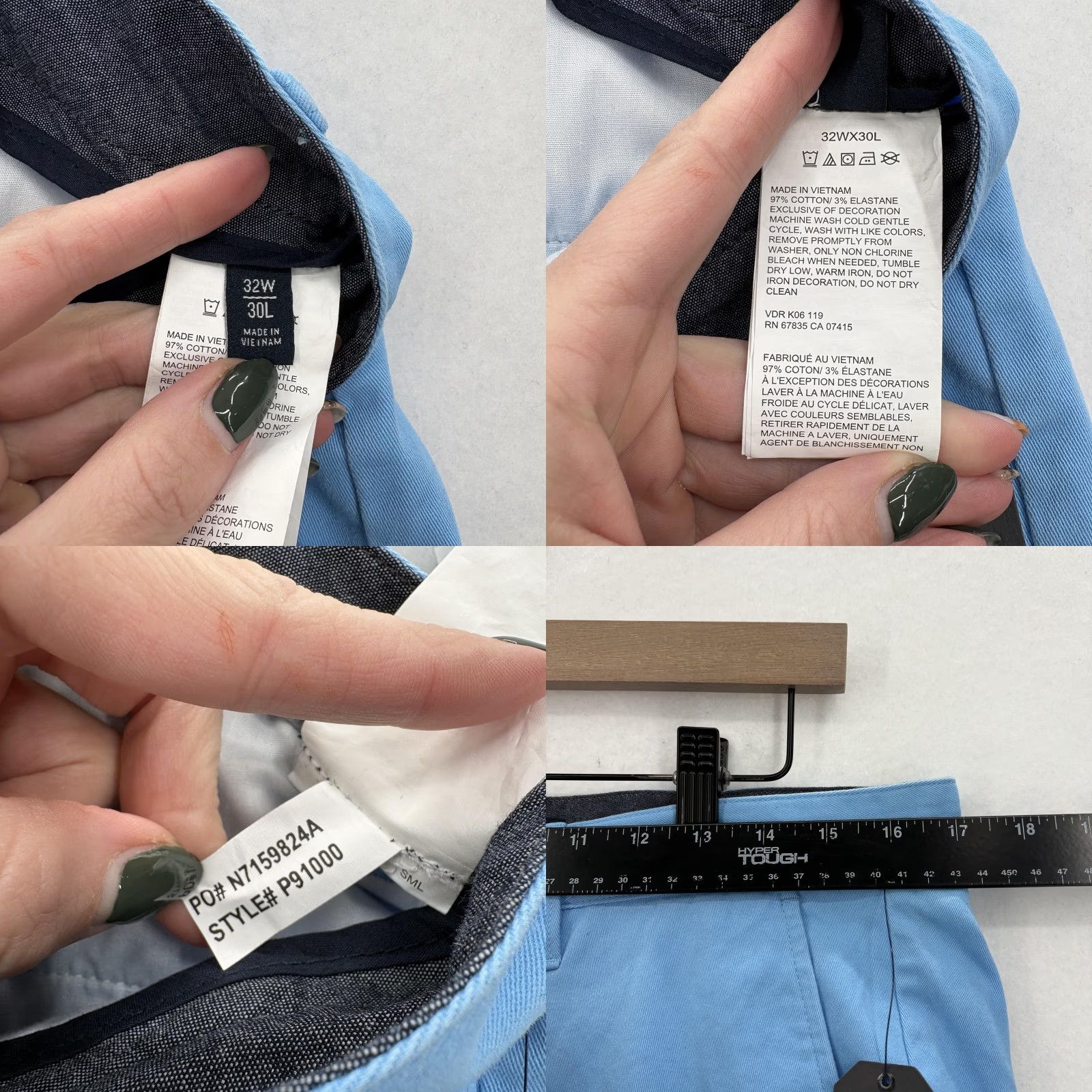 Nautica Nautica Deck Pant Mens 32x30 Blue Classic Fit Chino Stretch NWT Nautical Deck Pant Mens 32x30 Blue Chino Stretch Classic NWT Size US 32 / EU 48 - 8 Thumbnail