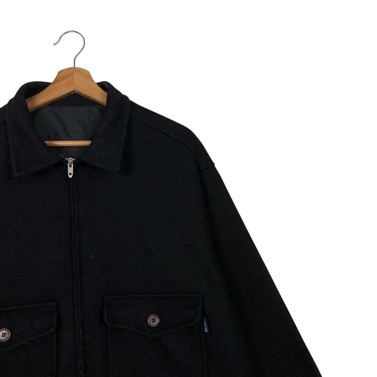 Vintage 🔥VINTAGE WOOL WORK JACKET BLUE MARLIN ISSEY MIYAKE Size US M / EU 48-50 / 2 - 8 Thumbnail