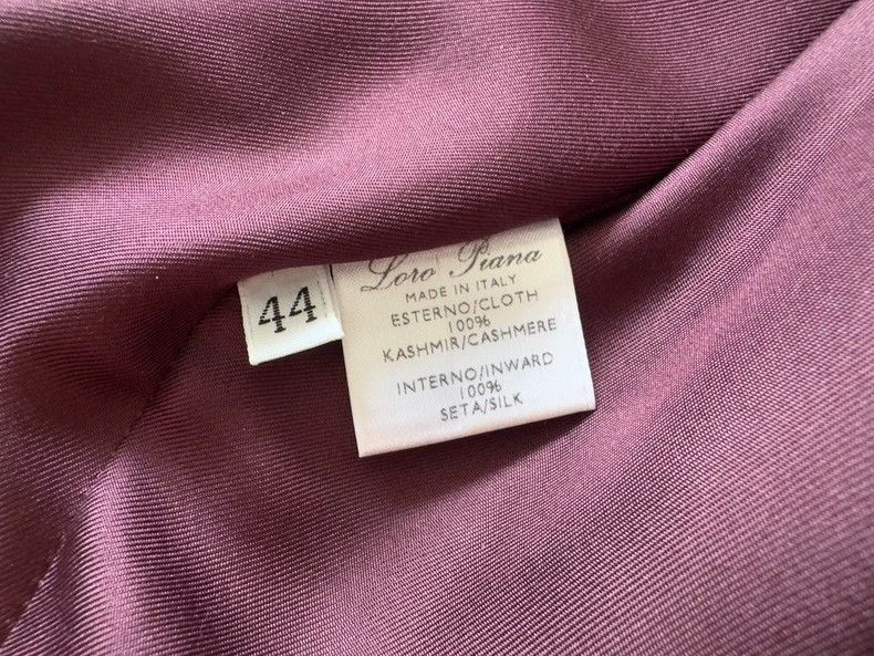Loro Piana LORO PIANA size44 Scented purple cashmere women's suit Size M / US 6-8 / IT 42-44 - 7 Thumbnail