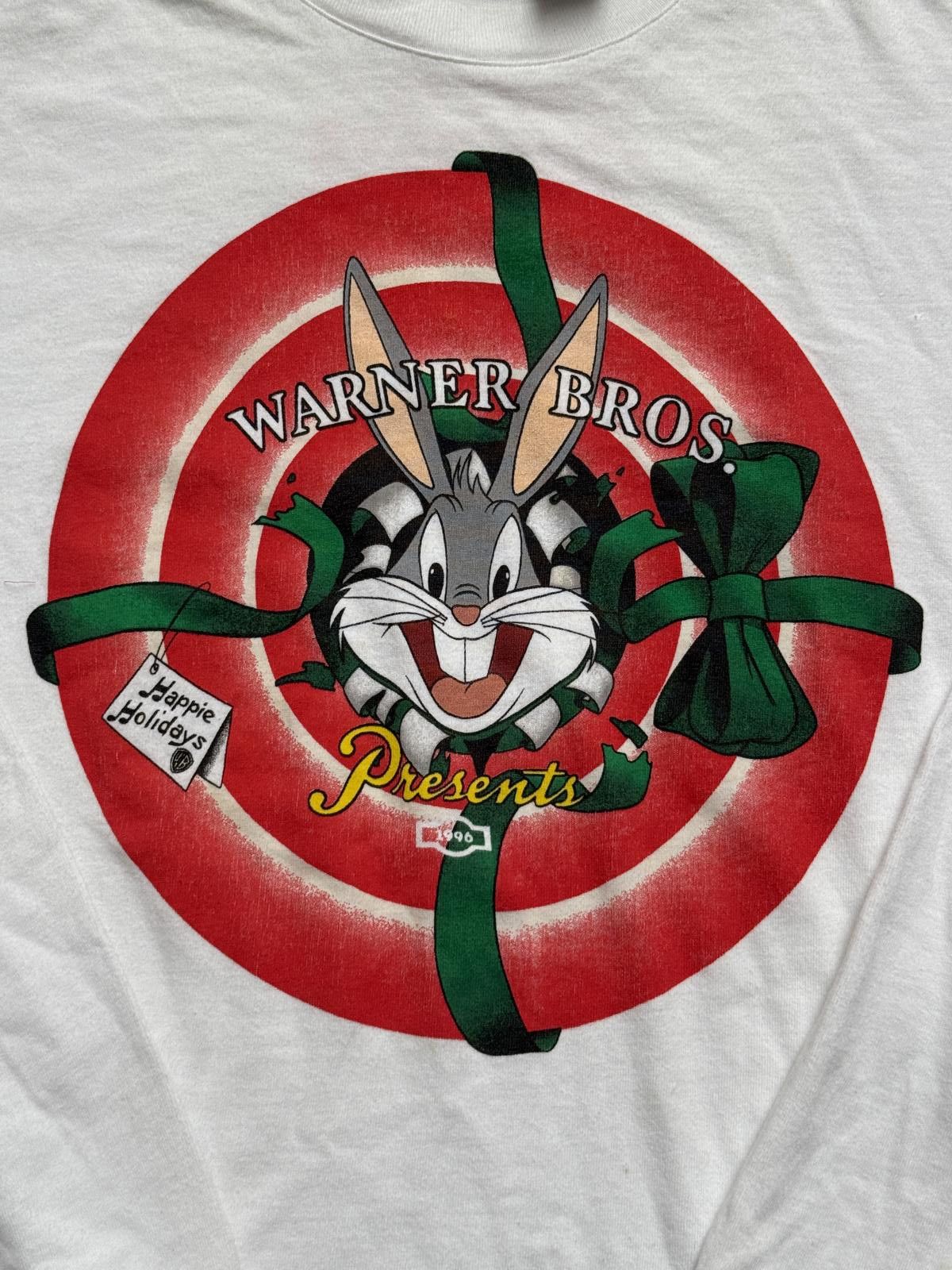 Designer VTG Looney Tunes Bugs Bunny Long Sleeve T-shirt 1996 M Size US M / EU 48-50 / 2 - 4 Thumbnail