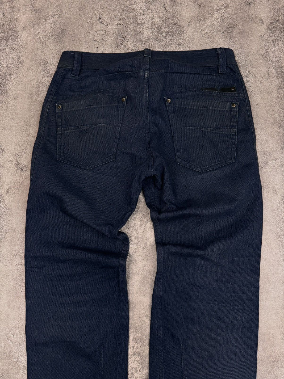 Diesel Diesel Men Vintage Darron Slim Tapered Dark Blue Size W31 Size US 31 - 2 Thumbnail
