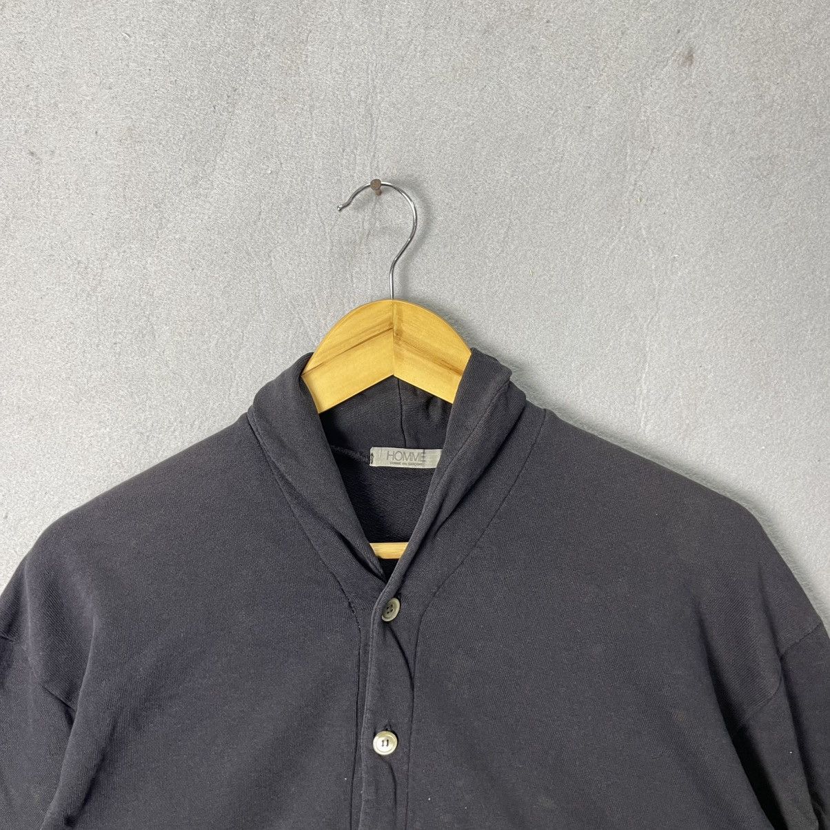 Comme des Garcons Homme 90s Comme des Garçons Homme Archive Button Cardigan Size US M / EU 48-50 / 2 - 2 Thumbnail