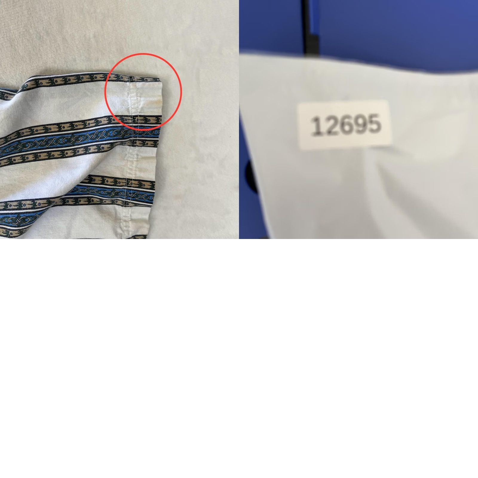 Revenge VINTAGE Revenge Striped Short Sleeve Button Front Western Shirt Mens XL White Size US XL / EU 56 / 4 - 8 Thumbnail