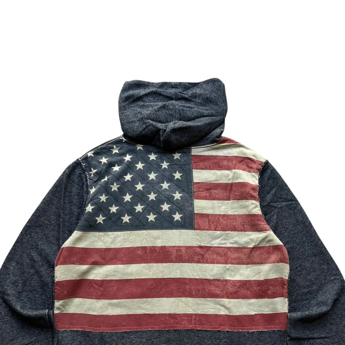 Denim & Supply Ralph Lauren Denim & Supply Zip Up Hoodie State Flag Size US M / EU 48-50 / 2 - 2 Thumbnail