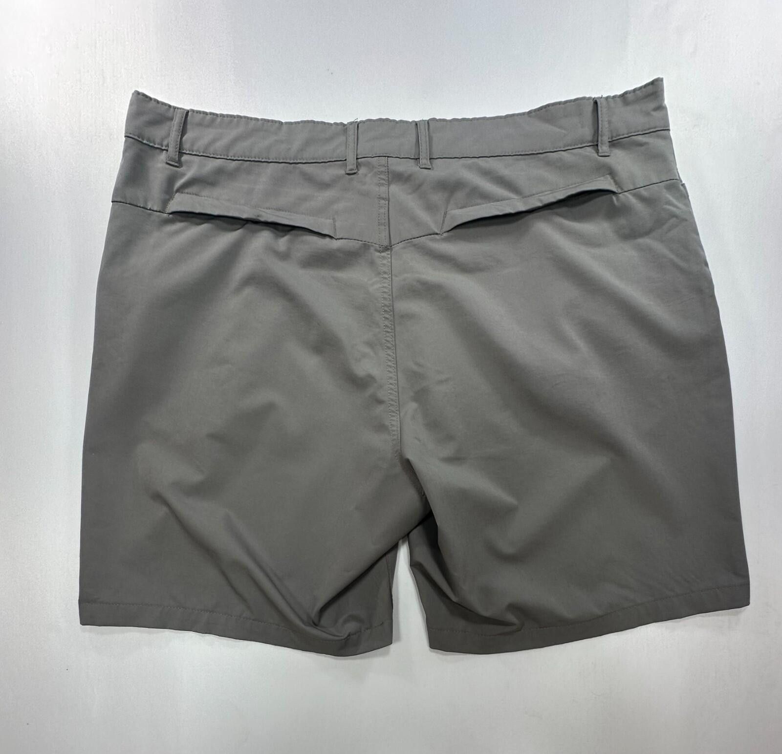 Canterbury of New Zealand Z by Zella Flat Front Athletic Chino Shorts Black Mens 38 Size US 38 / EU 54 - 2 Thumbnail