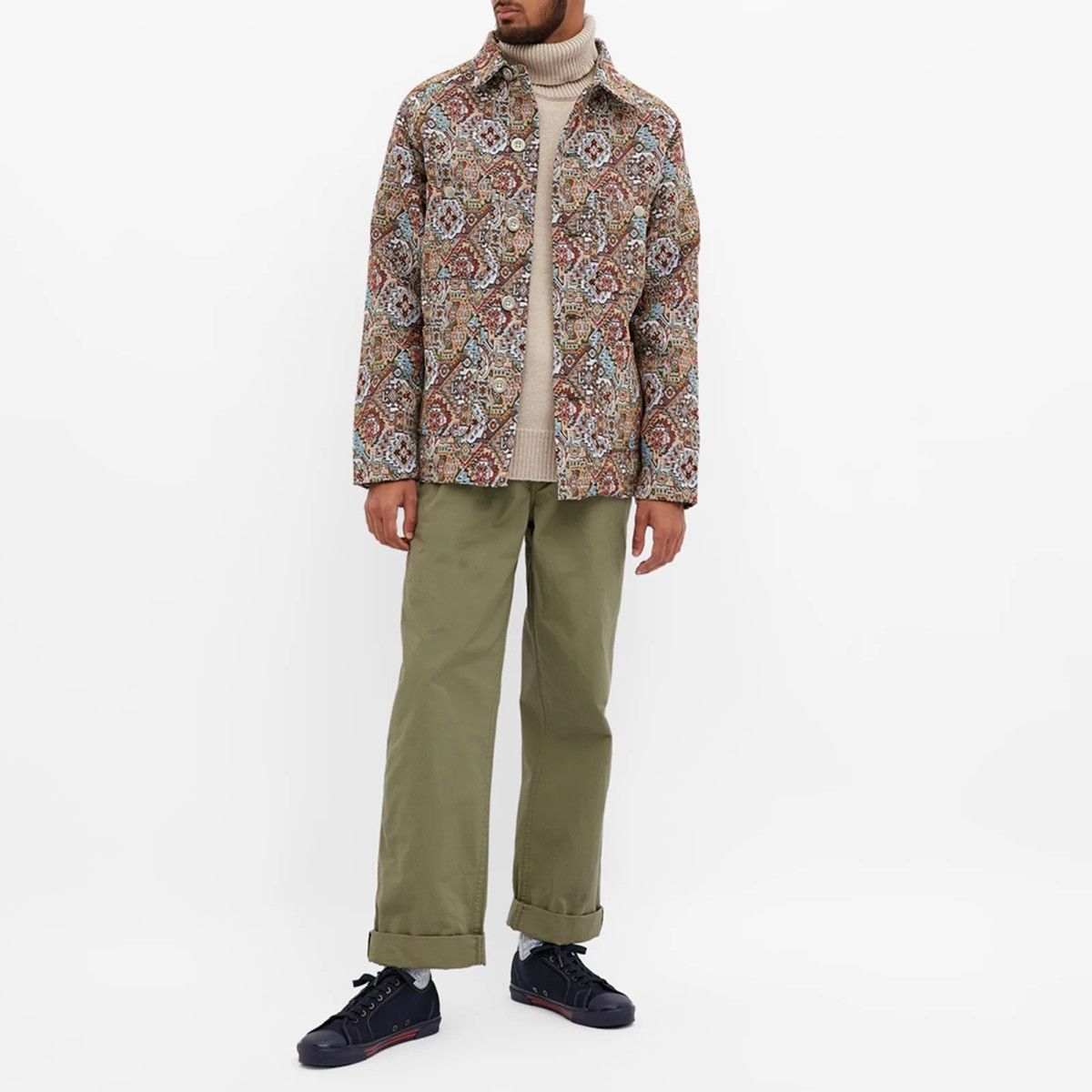Nigel Cabourn × Vans Nigel Cabourn x Vans Vault Jacquard Chore Coat Size US M / EU 48-50 / 2 - 9 Thumbnail