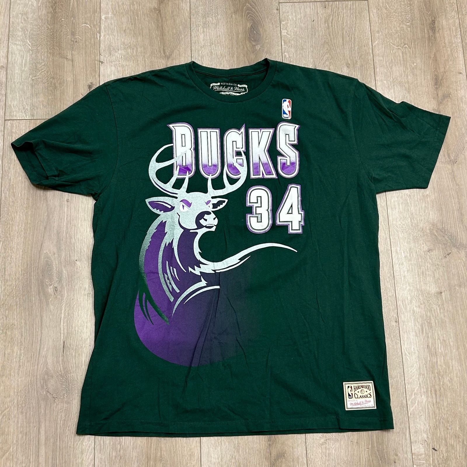 Mitchell & Ness Milwaukee Bucks Ray Allen Mitchell & Ness green Tee XXL Size US XXL / EU 58 / 5 - 1 Thumbnail