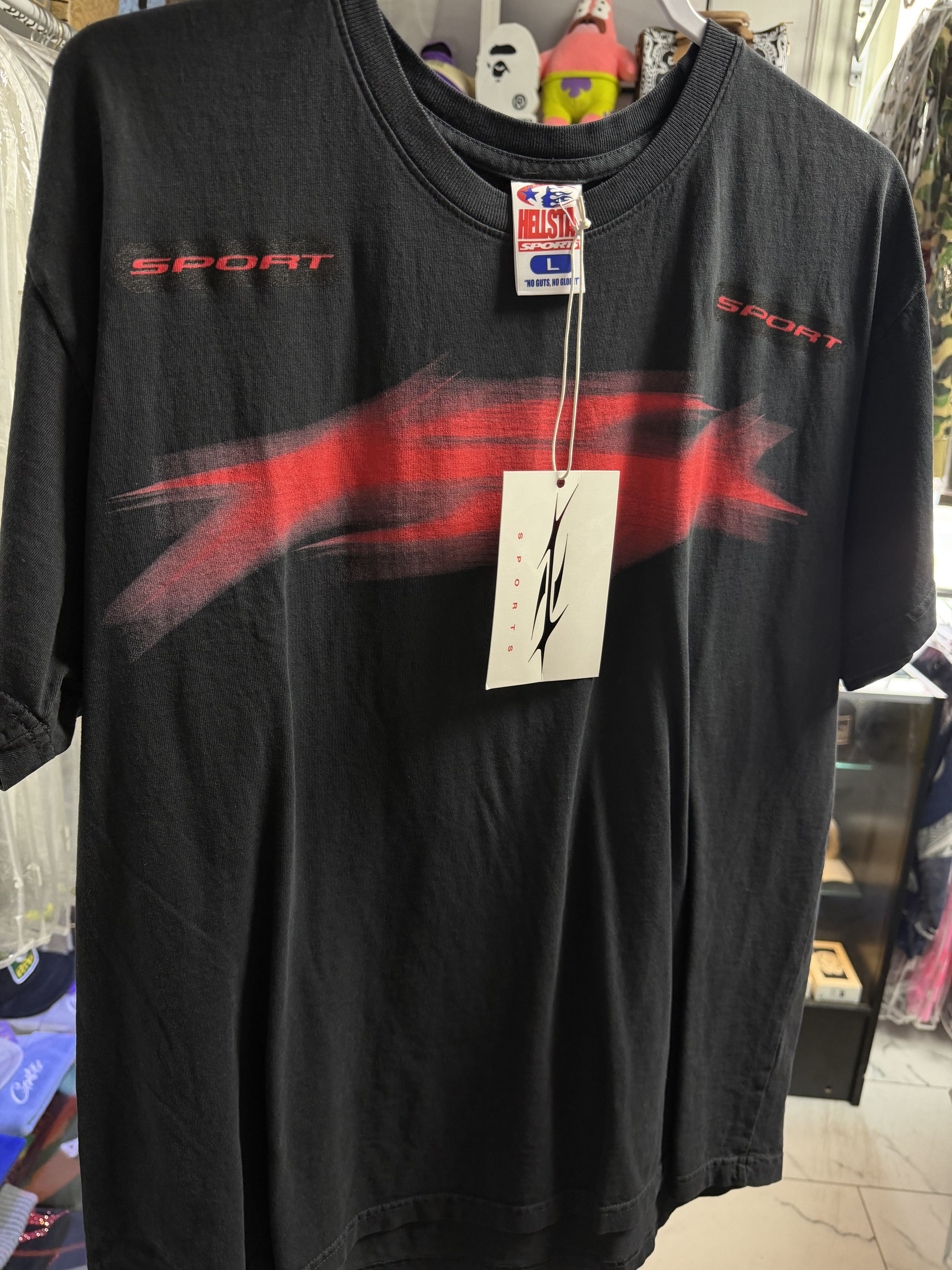 HELLSTAR Hellstar Sports Blur Logo Tee Size Large Black New Size US L / EU 52-54 / 3 - 1 Thumbnail
