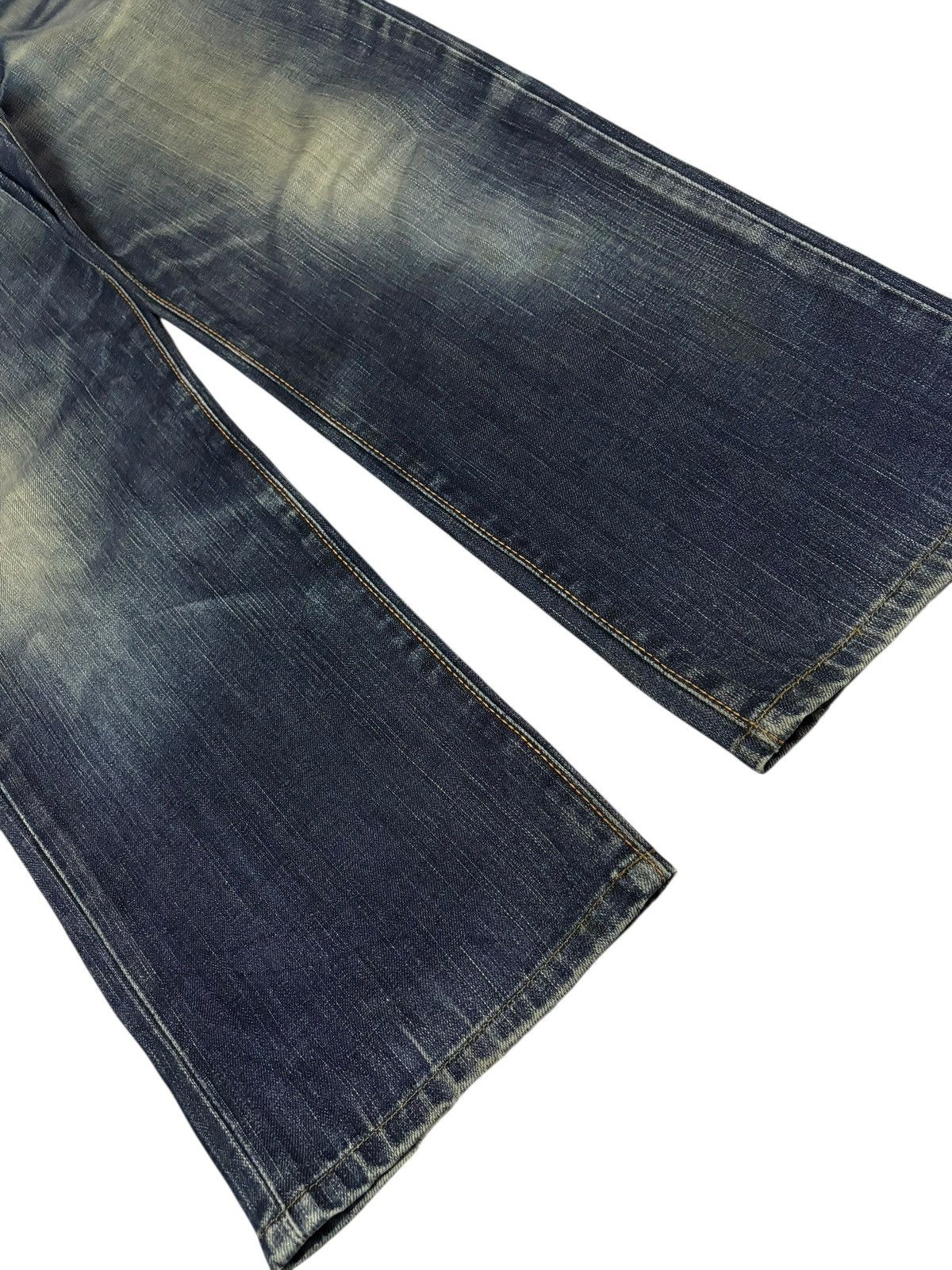 Edwin Vtg Edwin Japan 503 Distressed Jeans Size US 32 / EU 48 - 5 Thumbnail
