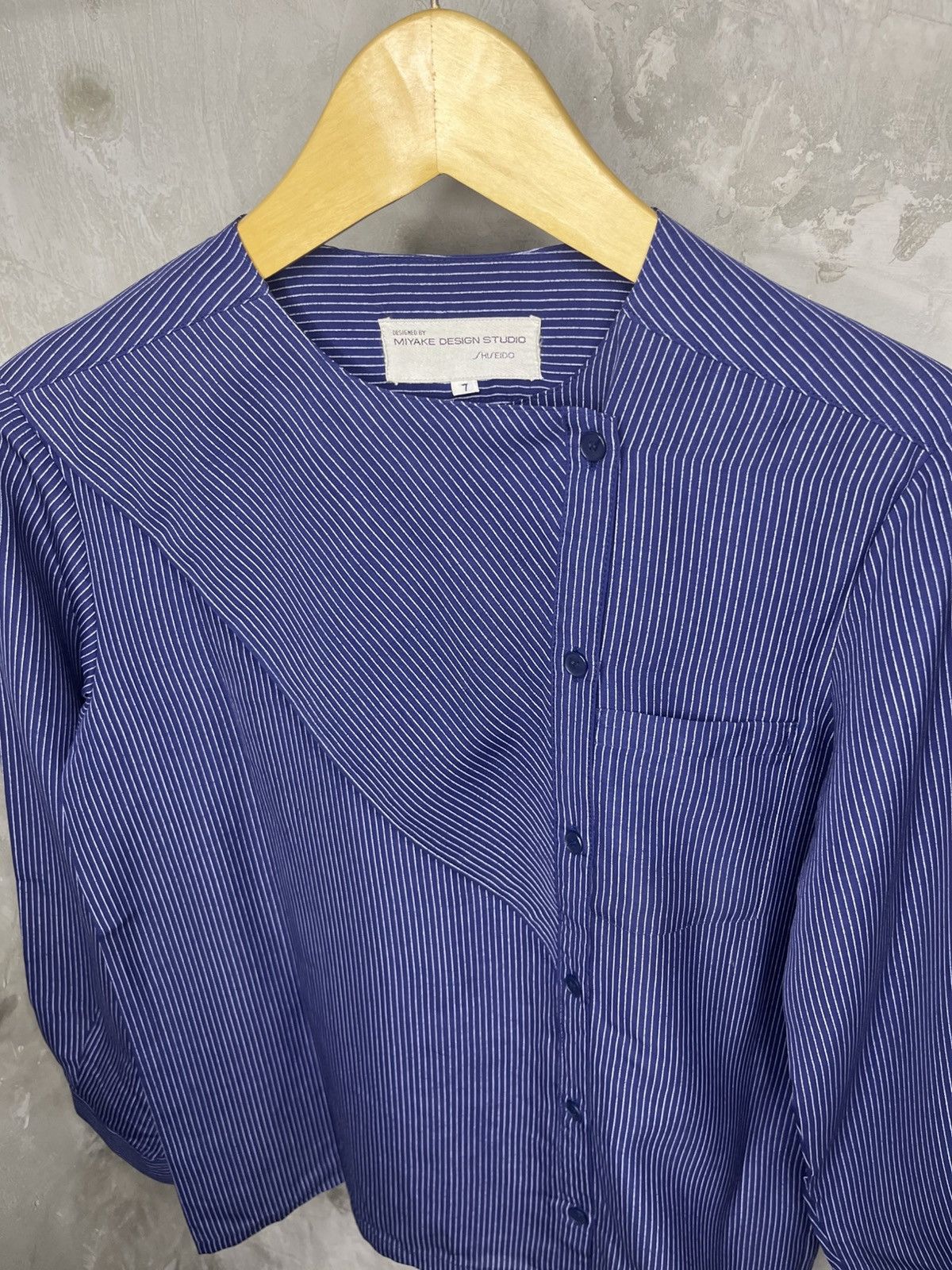Issey Miyake Vintage 90s Issey Miyake Design Shisedo Japan Shirts Size M / US 6-8 / IT 42-44 - 4 Thumbnail