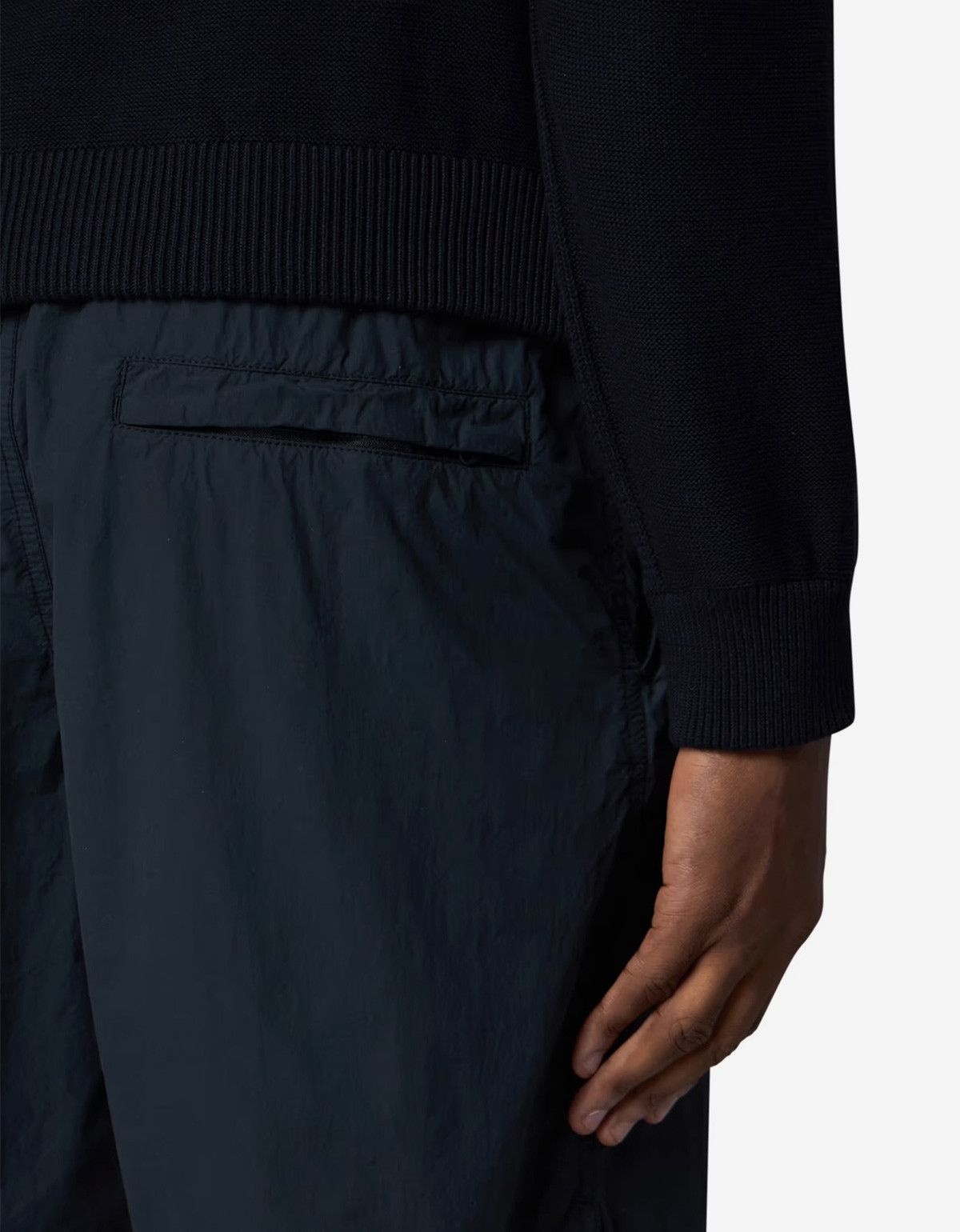 Stone Island Stone Island Ghost Nylon Smerigliato Blue Swim Shorts Size US 34 / EU 50 - 6 Thumbnail