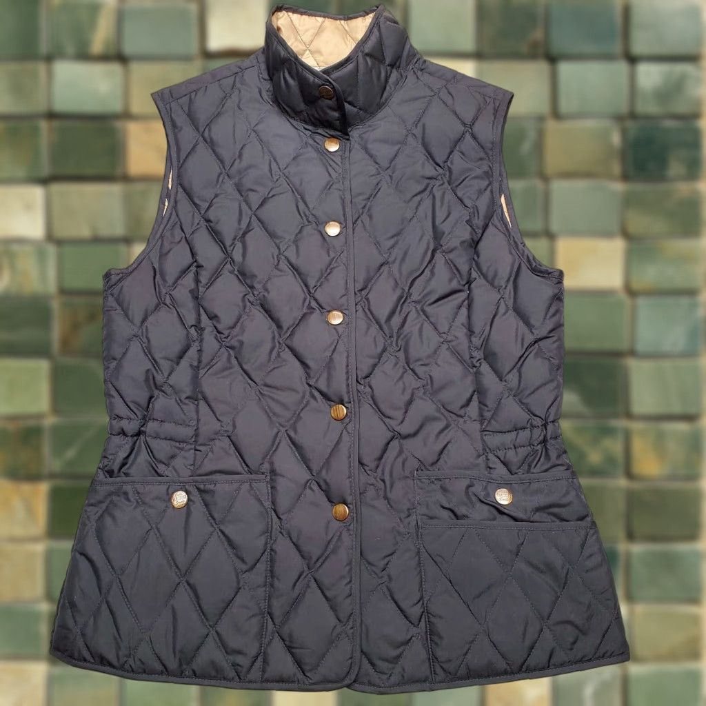 Eddie Bauer VINTAGE Eddie Bauer Vest Women S Black Premium Quality Goose Down Puffer 550 Fill Wind-Resistant/Snap Sleeveless Size S / US 4 / IT 40 - 1 Thumbnail