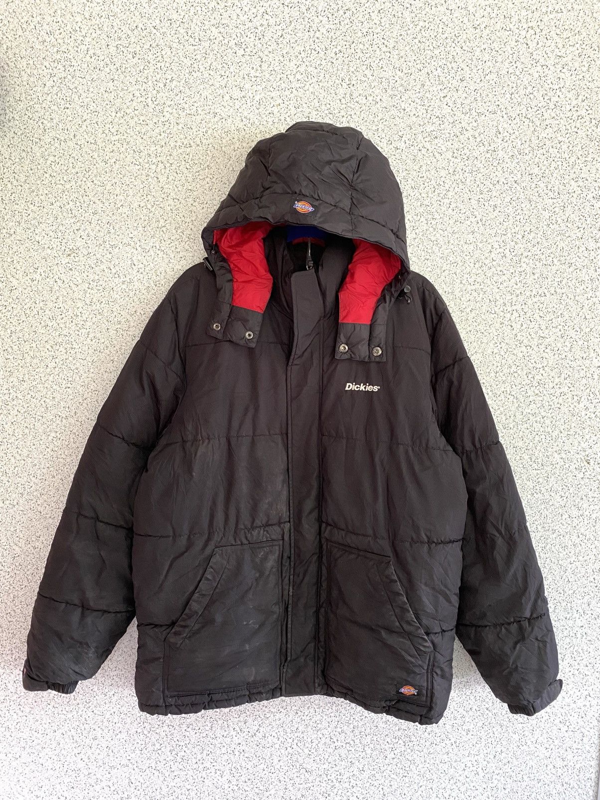 VTG Dickies Black Puffer Jacket – Essential Winter