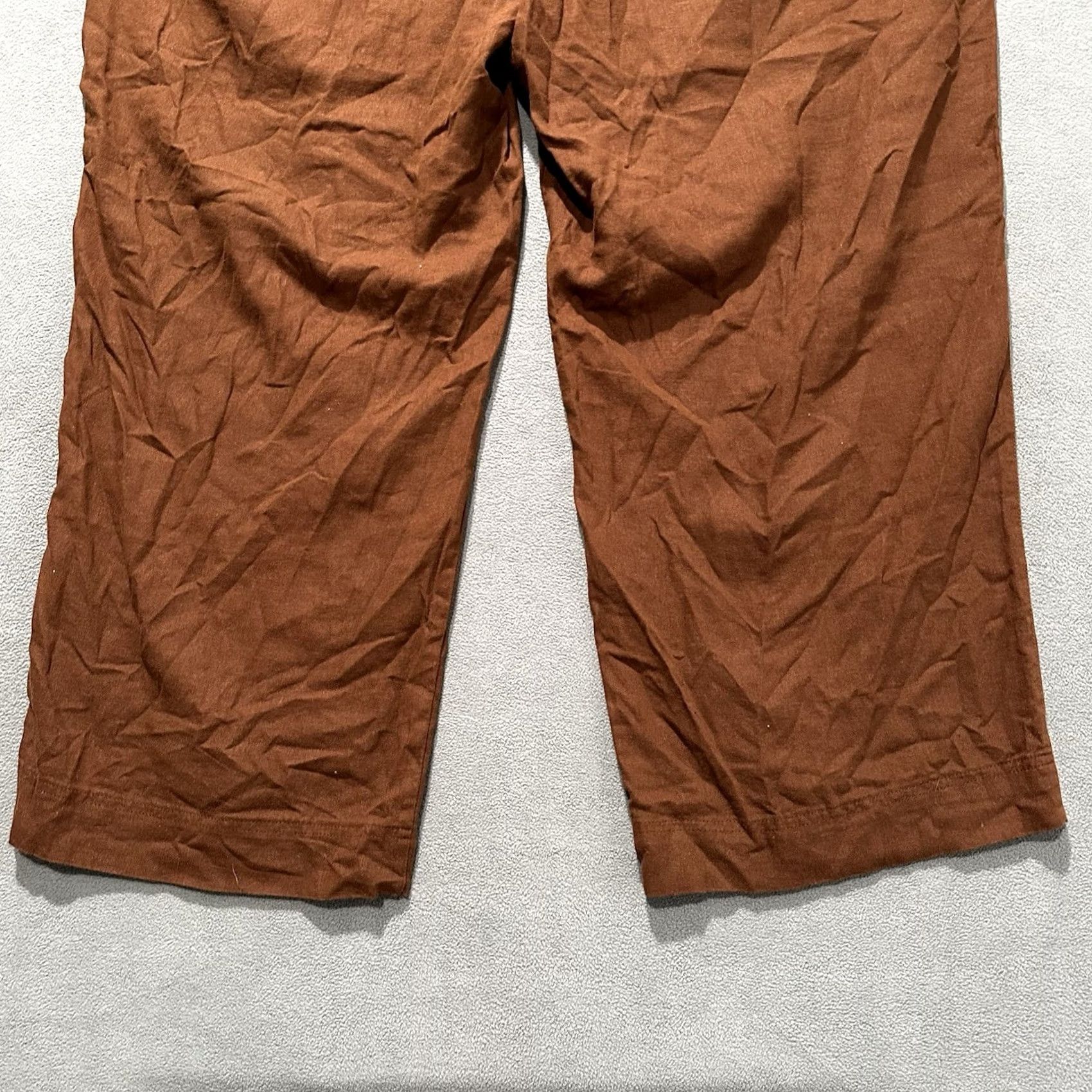 Old Navy NWOT Old Navy High Waisted Linen Blend Wide Leg Pants Precious Earth Tan 2XL - Returns accepted Size 40" / US 18 - 6 Thumbnail