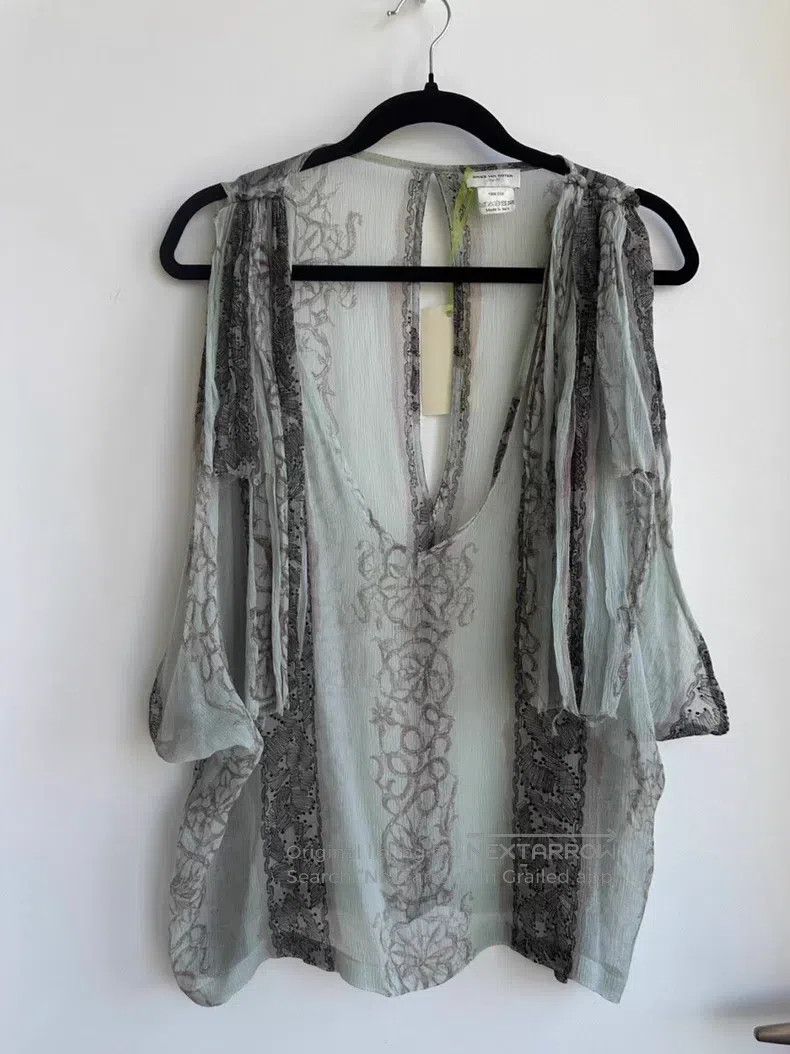 Dries Van Noten Dries Van Noten size:36 Sheer Ribbon Camisole Size M / US 6-8 / IT 42-44 - 3 Thumbnail