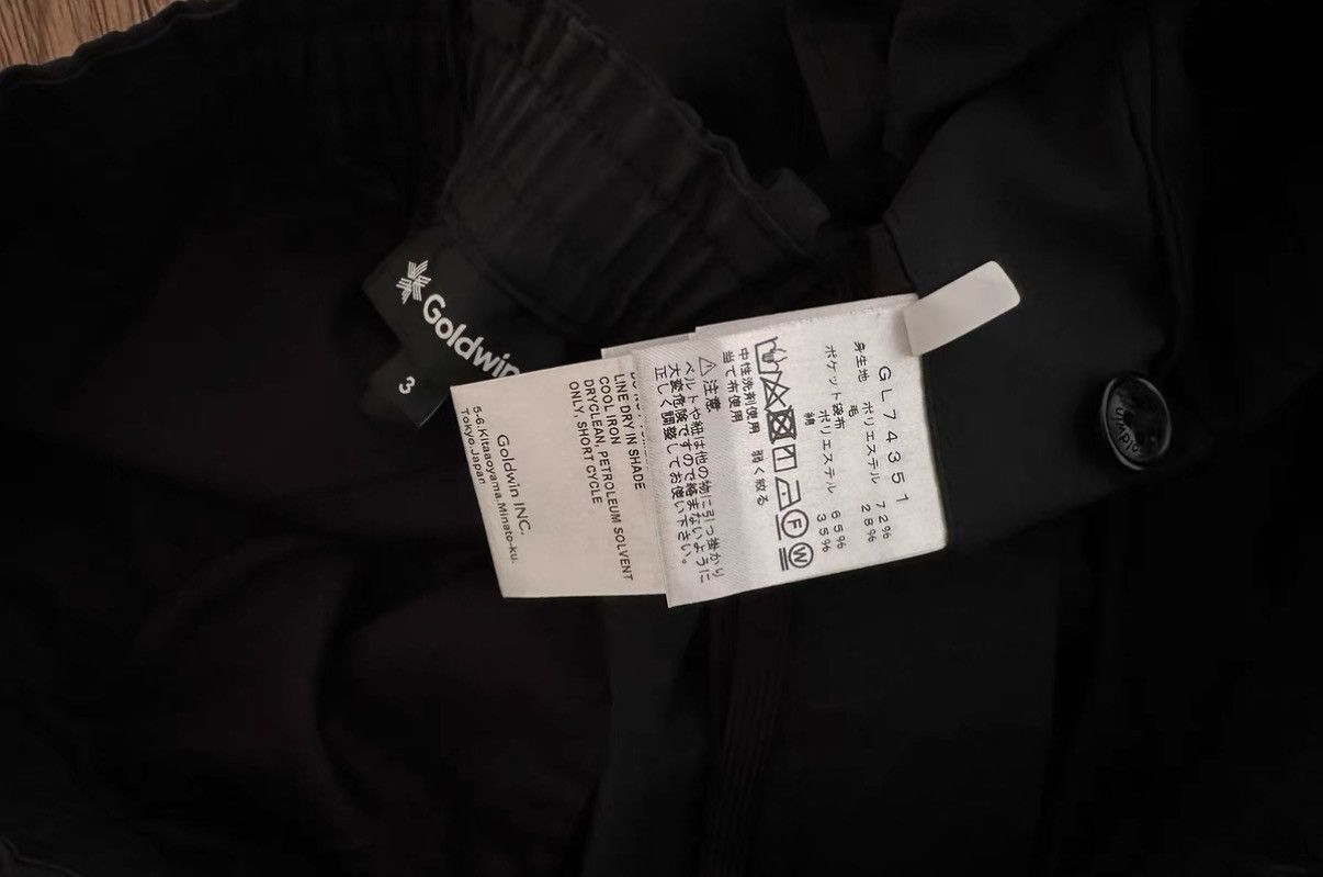 Goldwin GOLDWIN 24AW WOOL BLEND TWILL ONE TUCK PANTS Size US 34 / EU 50 - 3 Thumbnail