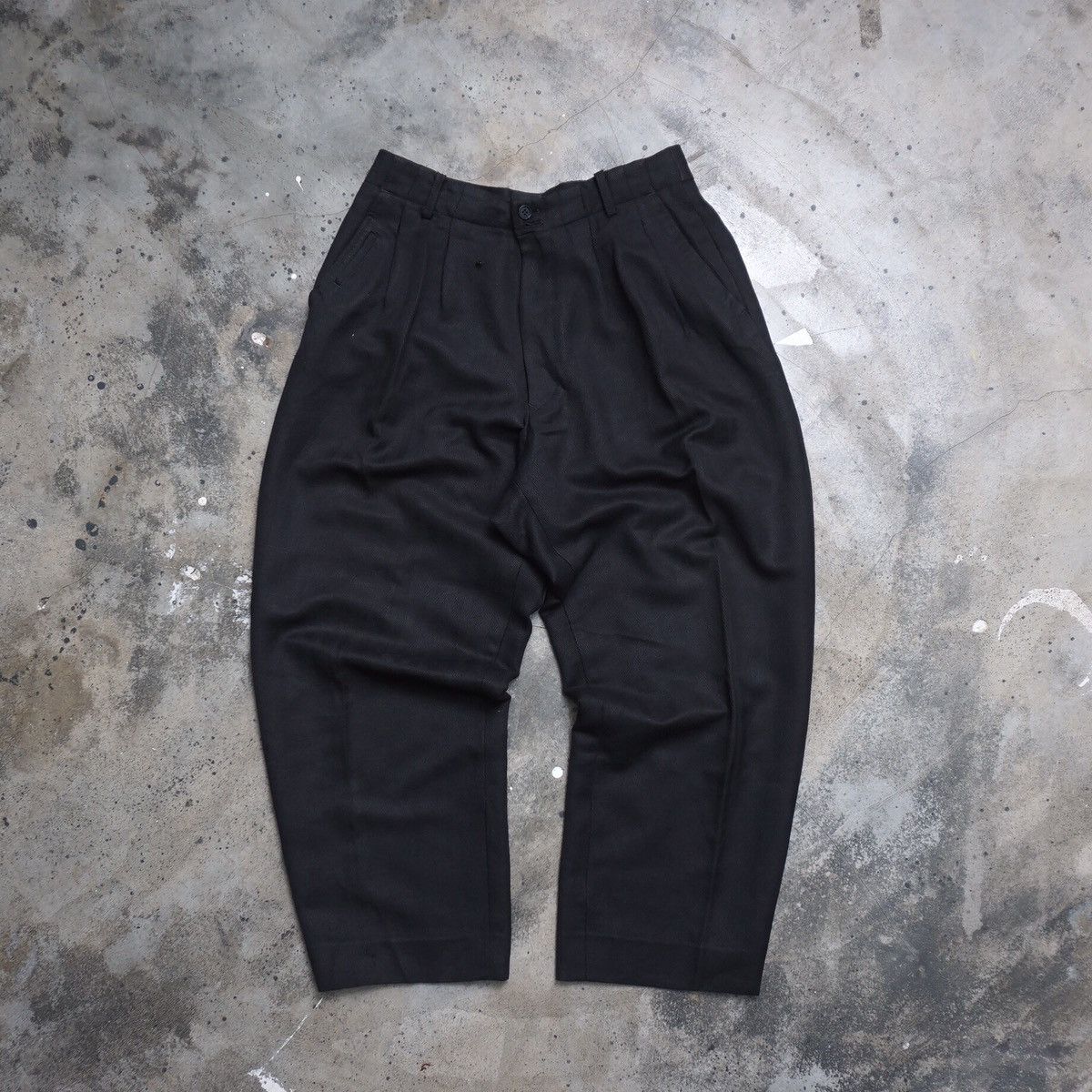 Issey Miyake × Japanese Brand × Tete Homme Vintage Tete Homme Katoh Kazutaka wide pant Size US 29 - 1 Thumbnail
