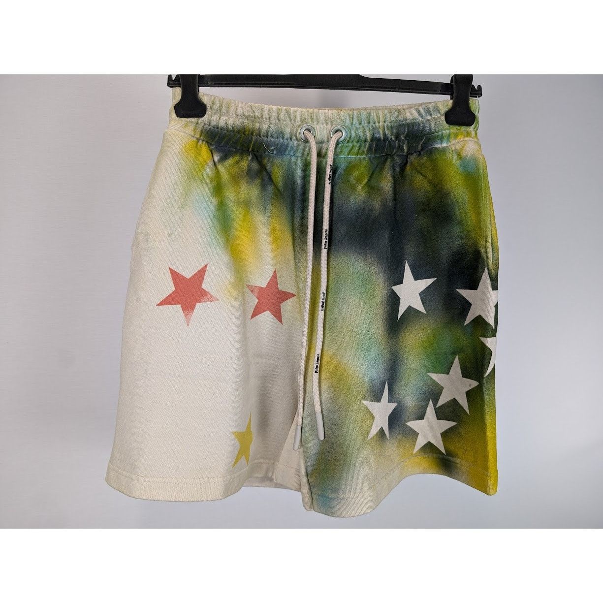 Palm Angels o1rshd1 Q: 2 / Sprayed Stars Vint Sweat Short in Multicolor Size US 30 / EU 46 - 10 Thumbnail
