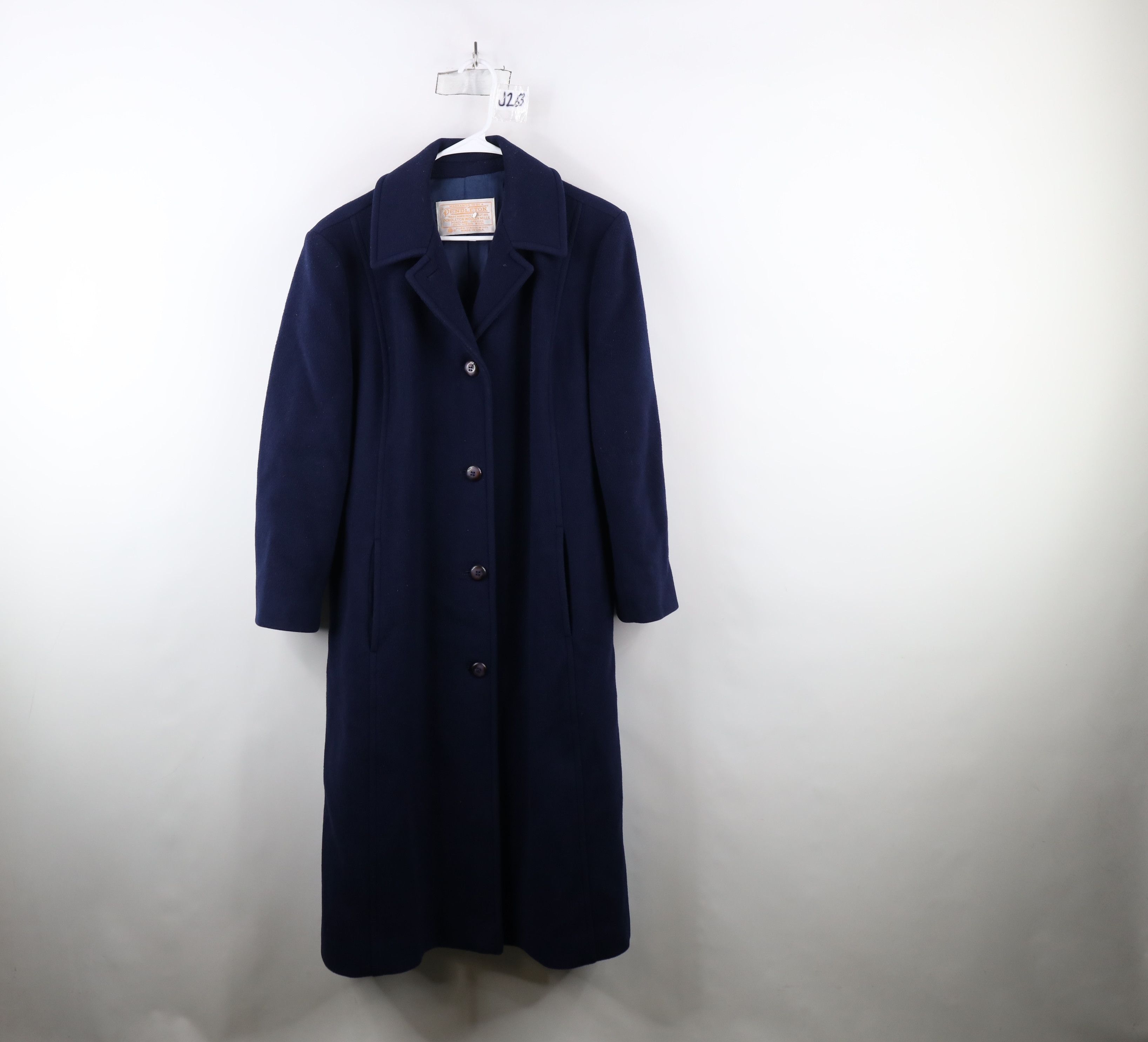 Overcoat Vintage Pendleton Wool Coat Pendleton Women's Trench