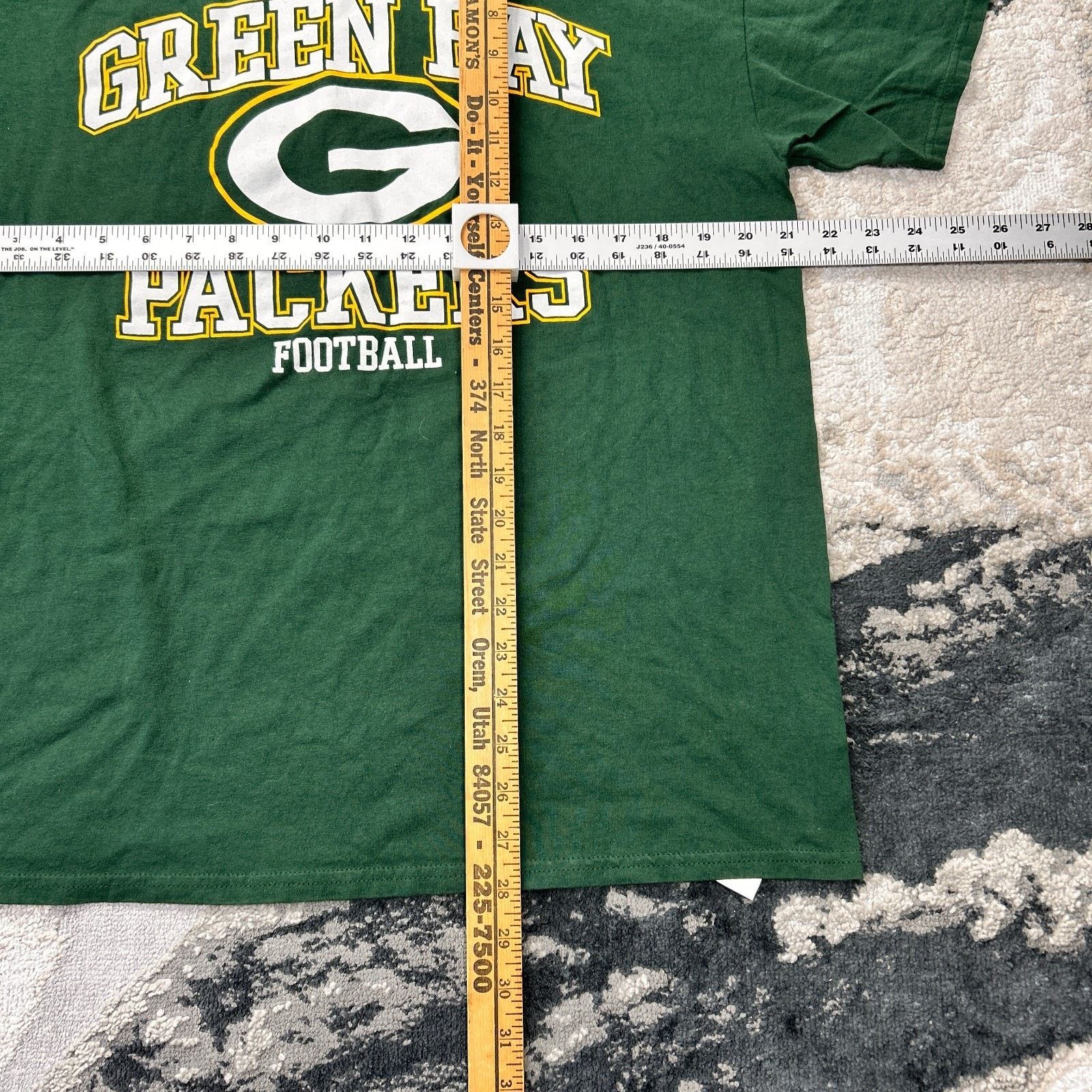 &Daughter Green Bay Packers T Shirt Mens Large Green Team Apparel Size US L / EU 52-54 / 3 - 3 Thumbnail
