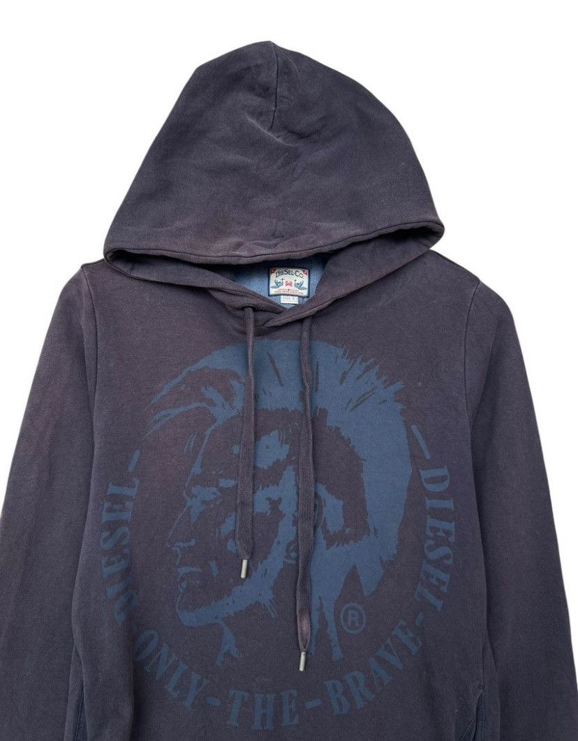 Diesel Diesel Trojan Navy Blue Hoodie Size Small Size US S / EU 44-46 / 1 - 2 Thumbnail