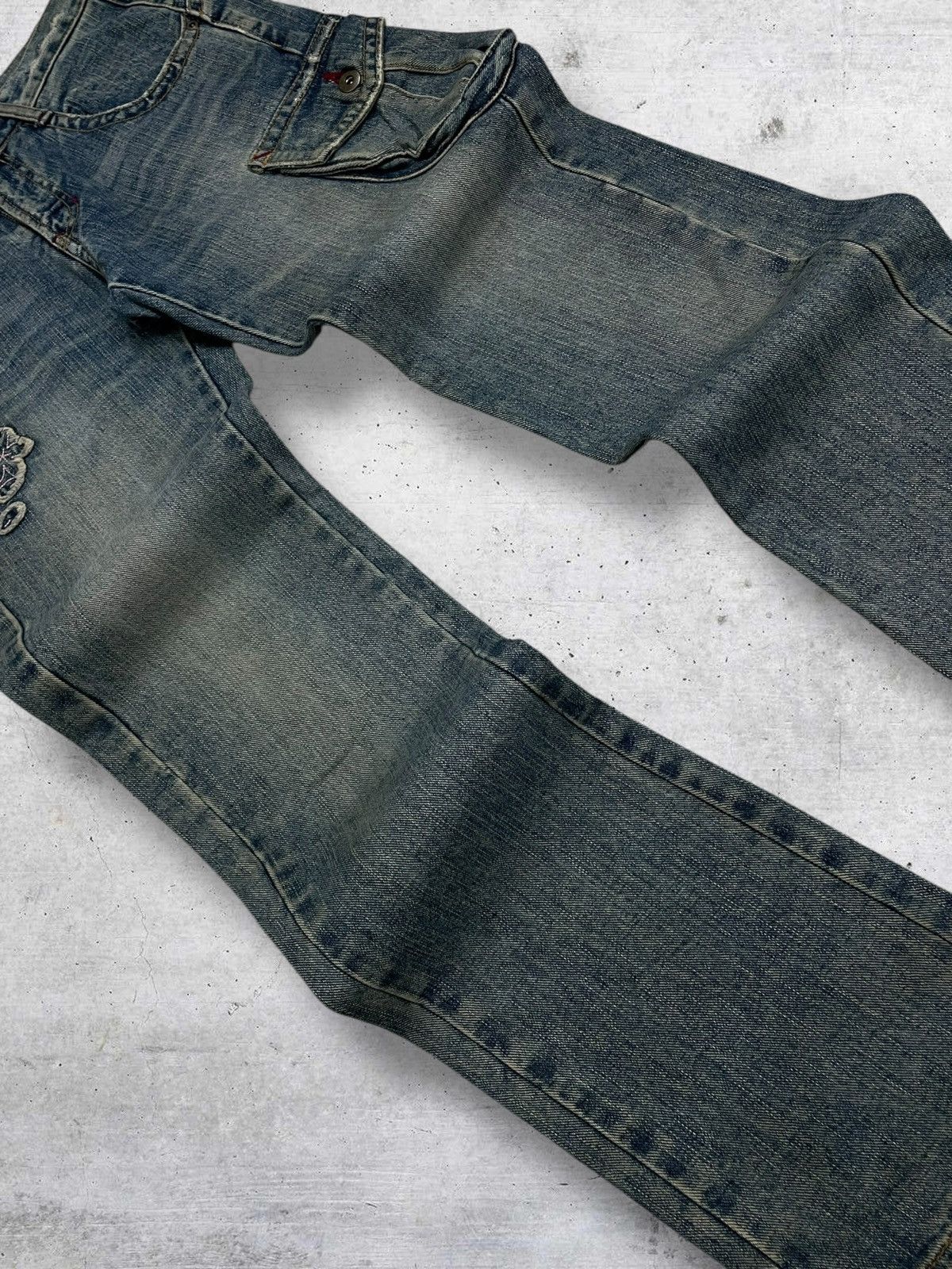 Japanese Brand VINTAGE NAMINORITATSUN OG JAPAN DESIGNER GOA POCKET DENIM Size US 30 / EU 46 - 4 Thumbnail