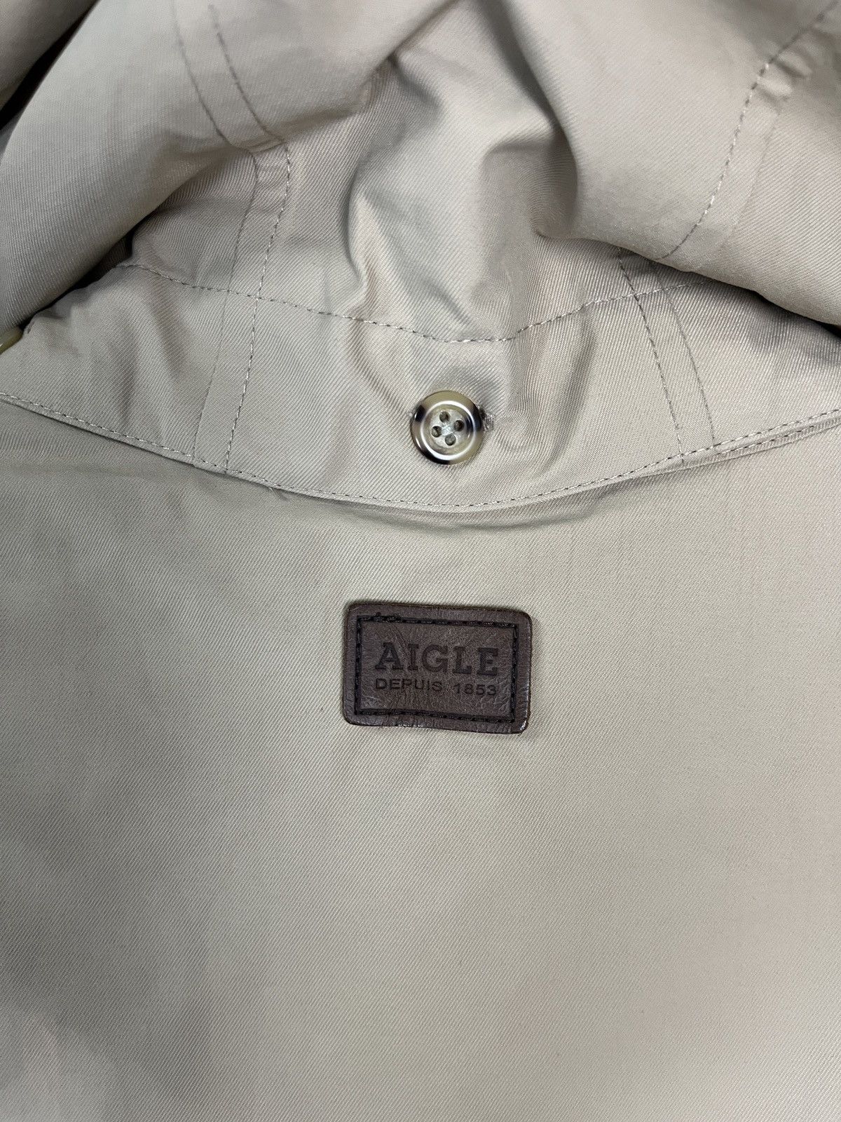 Aigle × Goretex × Vintage Aigle Goretex Trench Coat Long Jacket Size US S / EU 44-46 / 1 - 7 Thumbnail