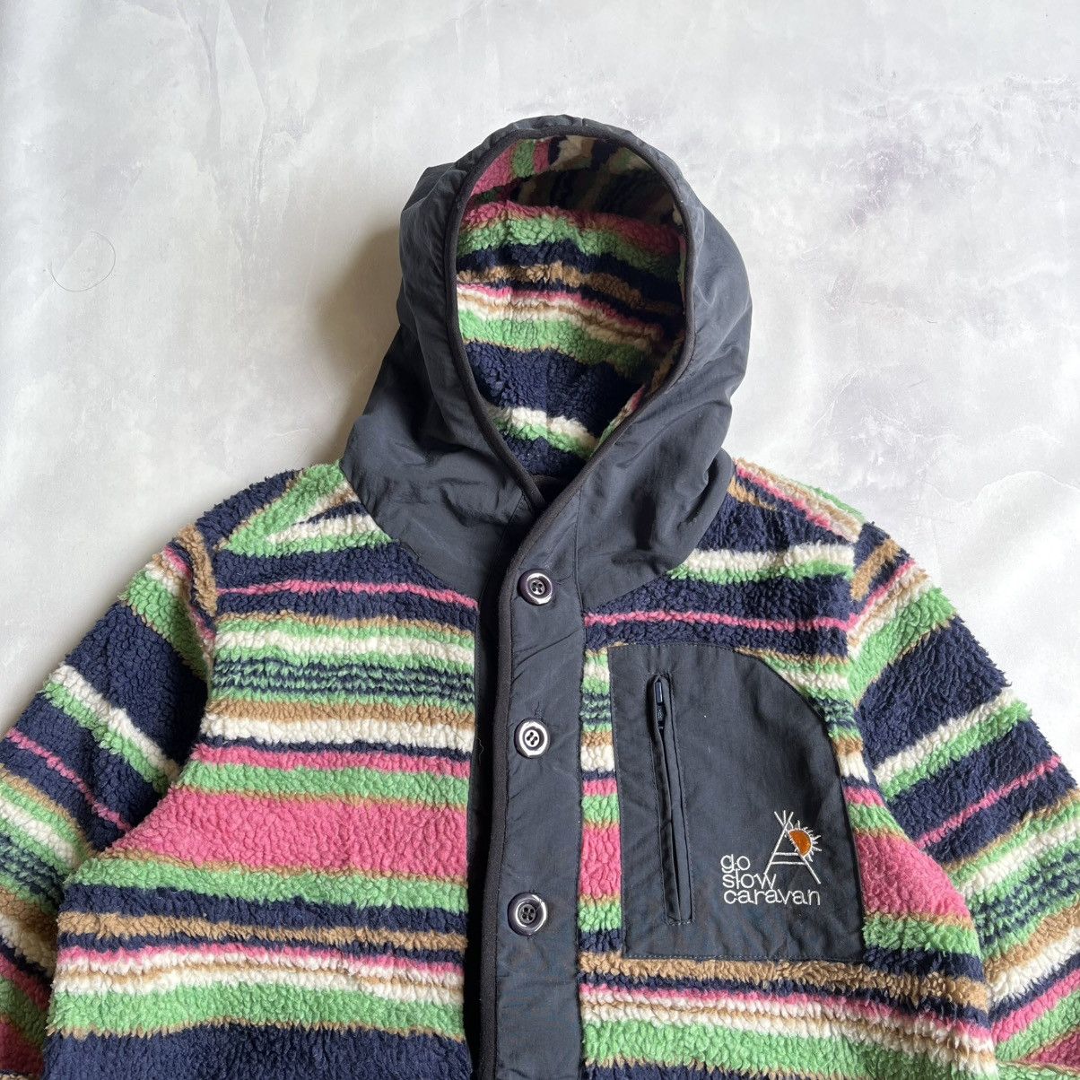 go slow caravan Go Slow Caravan Fleece Button Up Hoodie Size US M / EU 48-50 / 2 - 3 Thumbnail