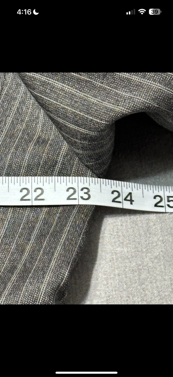 Hugo Boss Grey Wool Vintage Archive Hugo Boss Suit Size 42L - 17 Thumbnail