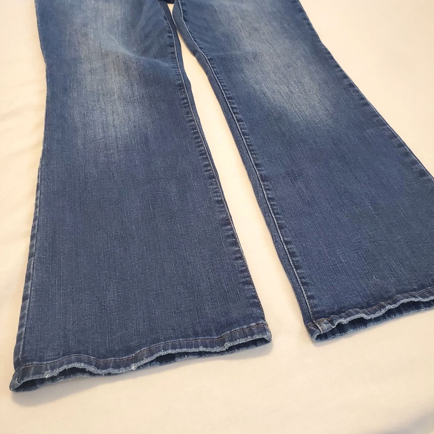 Vintage STS Blue Jeans Womens Sz 32P High-Rise Boot Cut Mandy Jeans Medium Wash Size 24" / US 00 / IT 34 - 3 Thumbnail