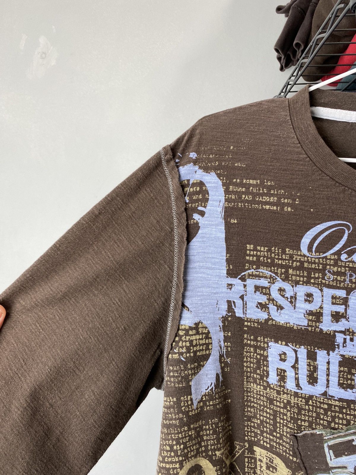 Oxbow Vintage Oxbow Patchwork Longsleeve Quiksilver Stussy Size US XL / EU 56 / 4 - 6 Thumbnail