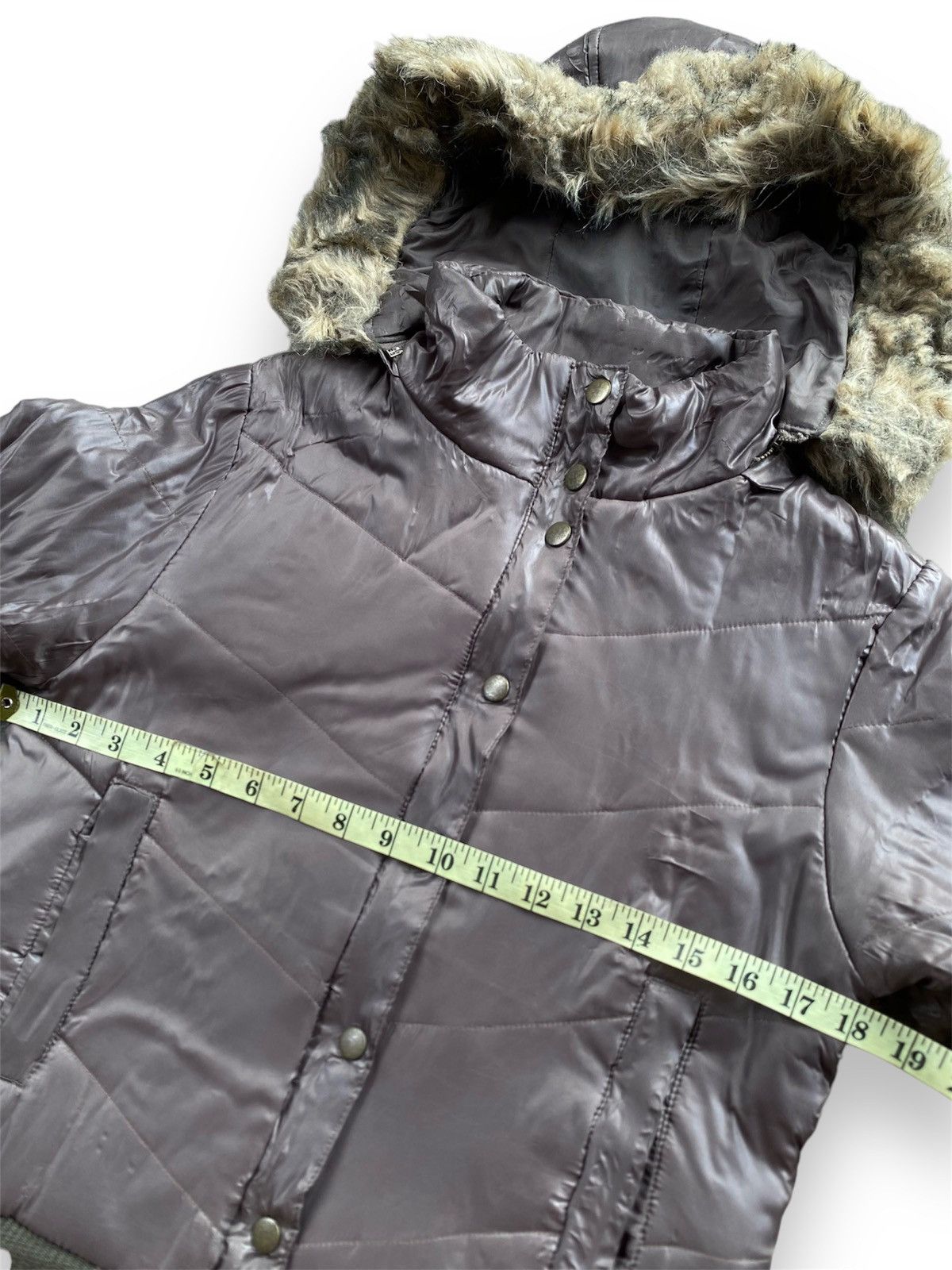 Japanese Brand Vintage Cutie Blonde fur puffer jacket Size US M / EU 48-50 / 2 - 8 Thumbnail
