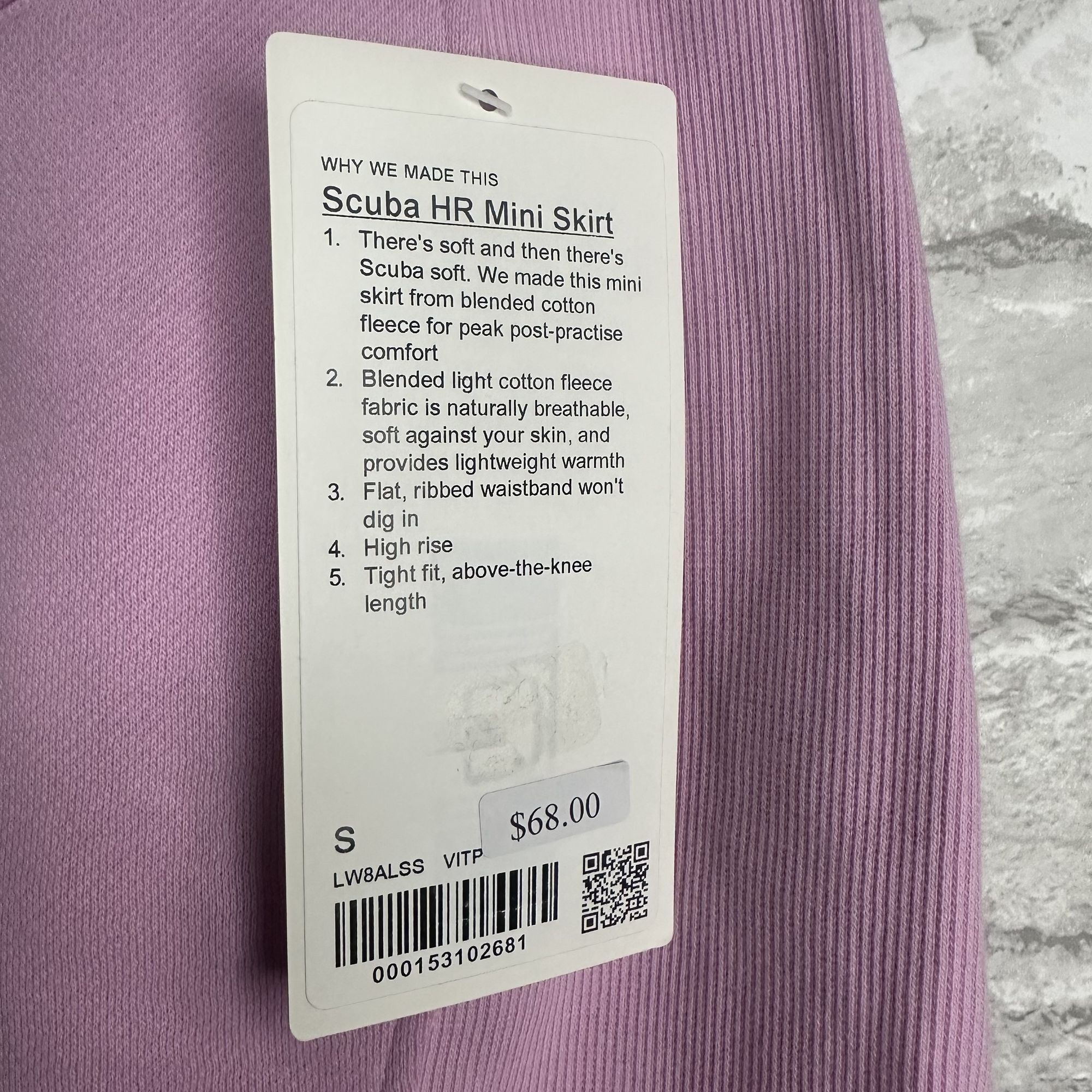 Lululemon Lululemon Scuba High Rise Mini Skirt NWT Size Small (VITP) Size 28" / US 6 / IT 42 - 9 Thumbnail