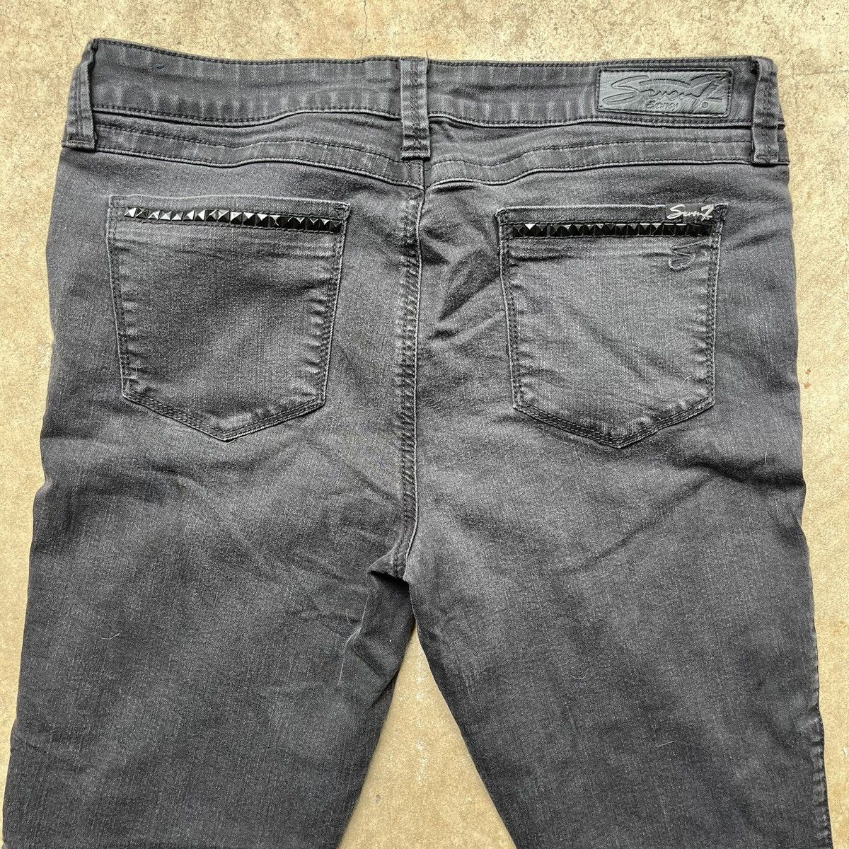 Seven 7 Seven 7 Slim Boot Studded Jeans Size 36" / US 14 / IT 50 - 3 Thumbnail