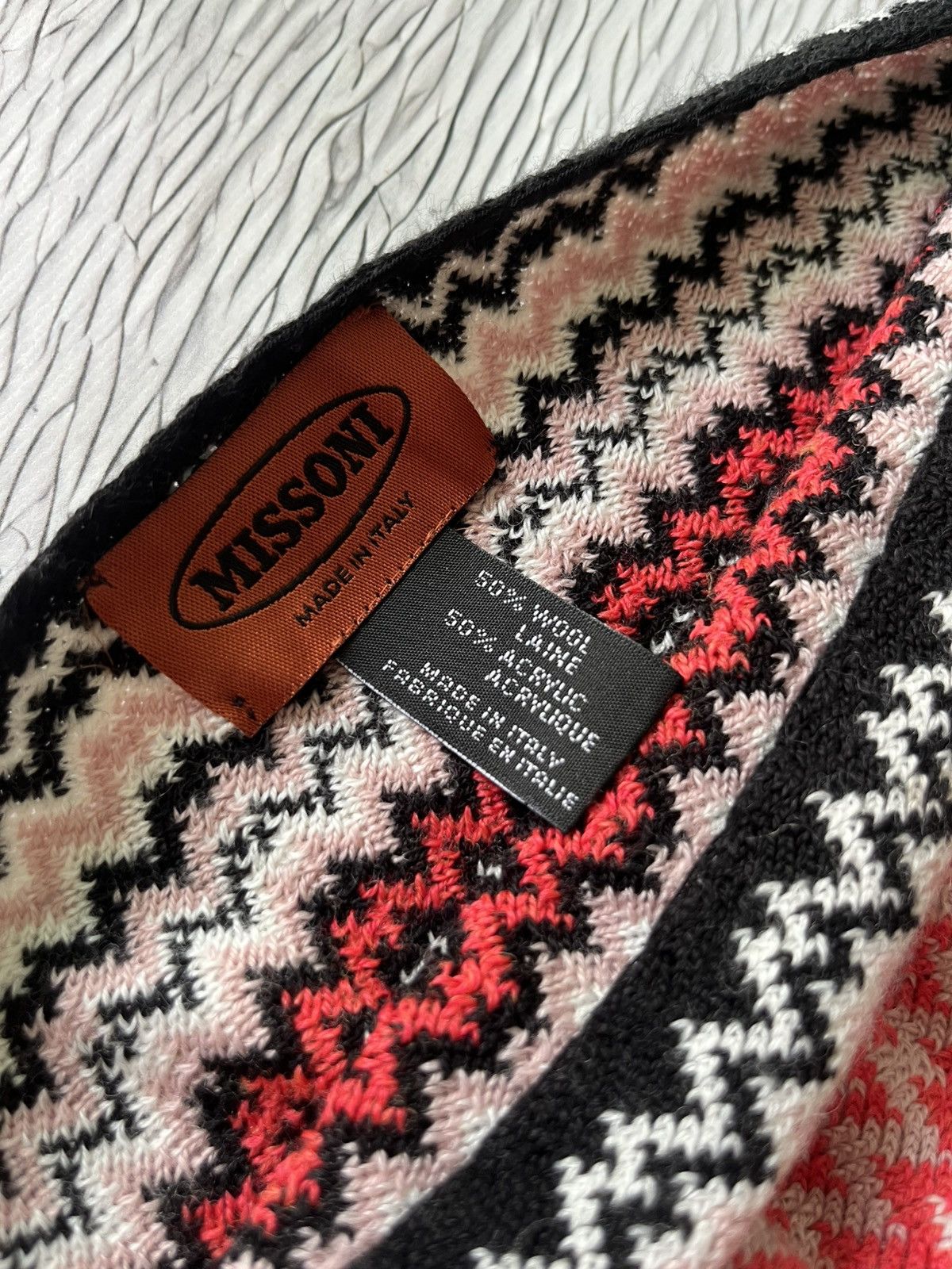 Missoni Missoni Vintage Made in Italy Poncho Wool & Arcylic Woven Size ONE SIZE - 4 Thumbnail