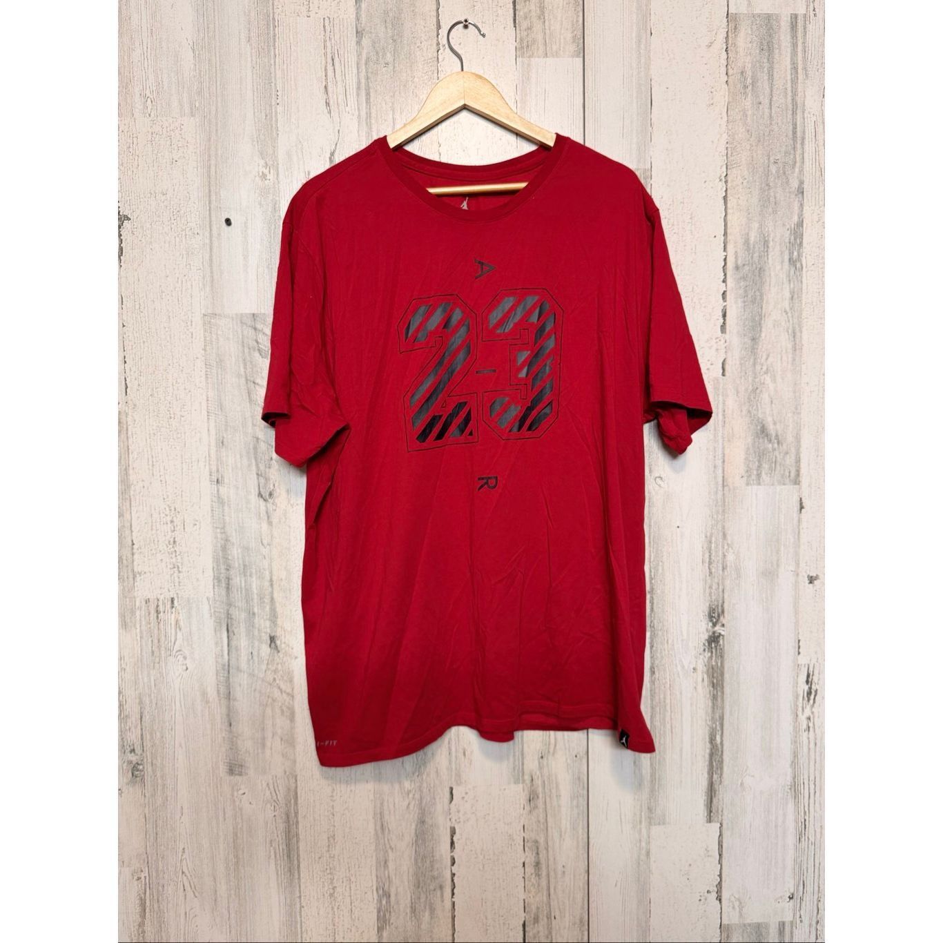 Nike Nike Jordan Dri-FIT Red Graphic T-Shirt Men’s 3XL Athletic B Size US XXL / EU 58 / 5 - 3 Thumbnail